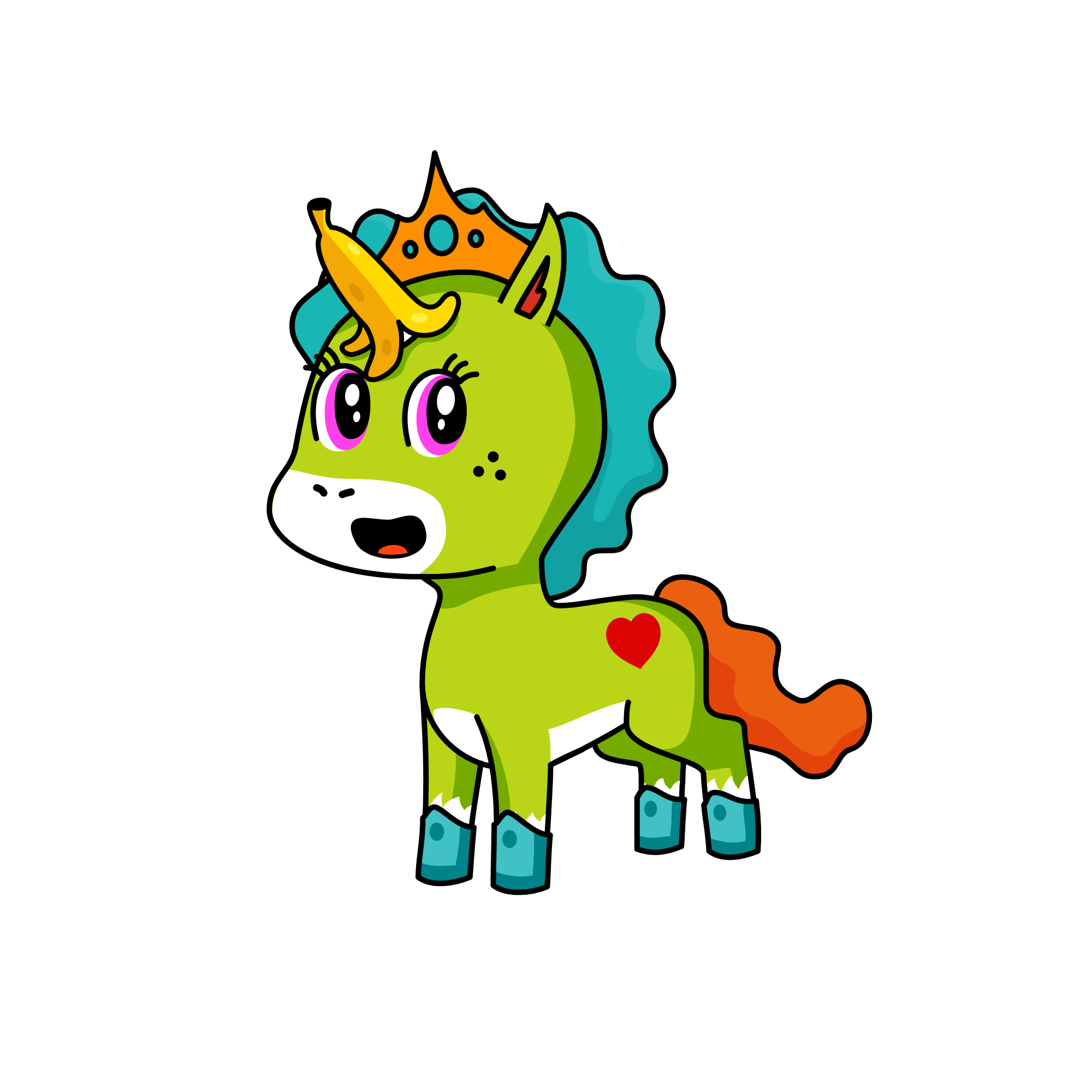 Ashe, the unicorn
