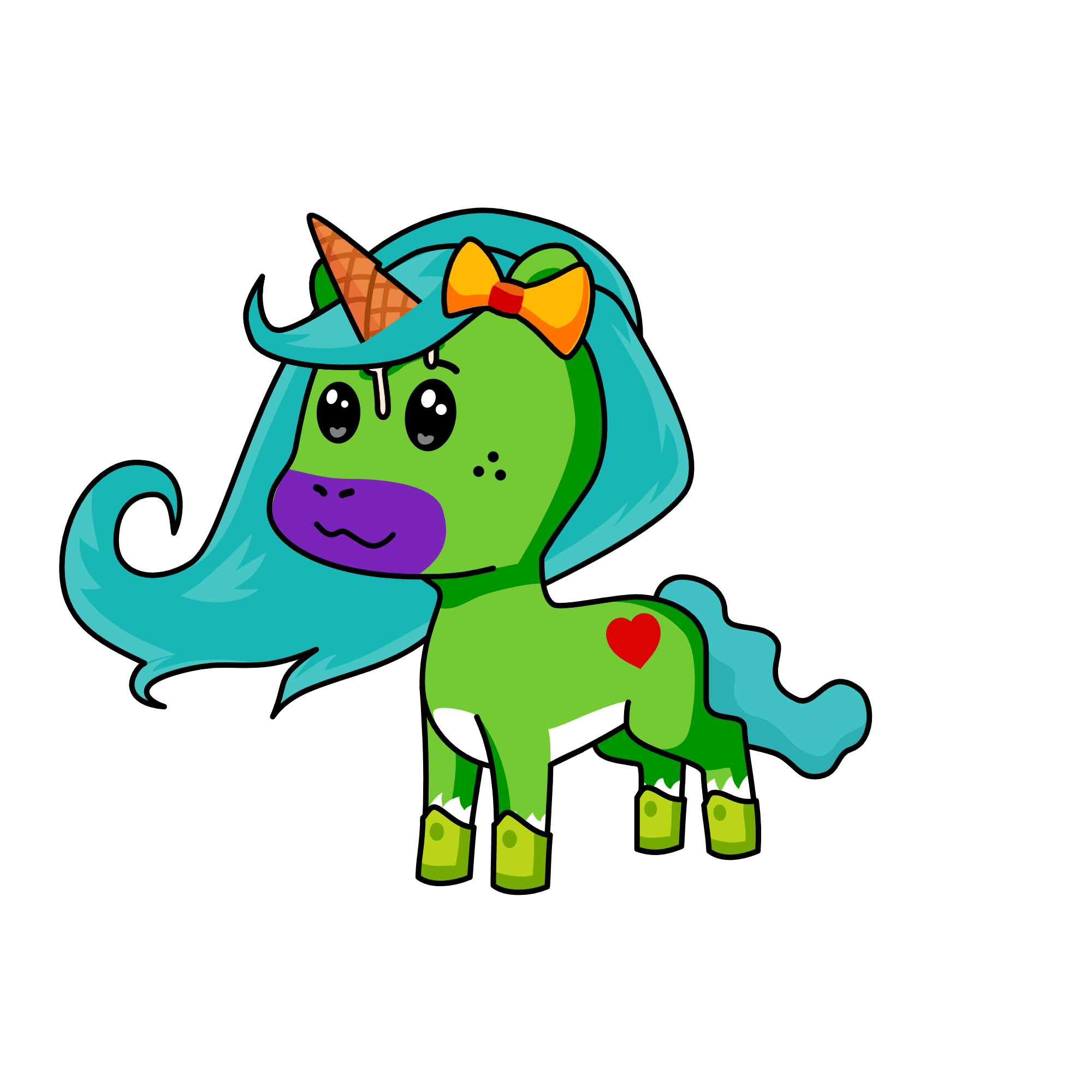 lucky, the unicorn