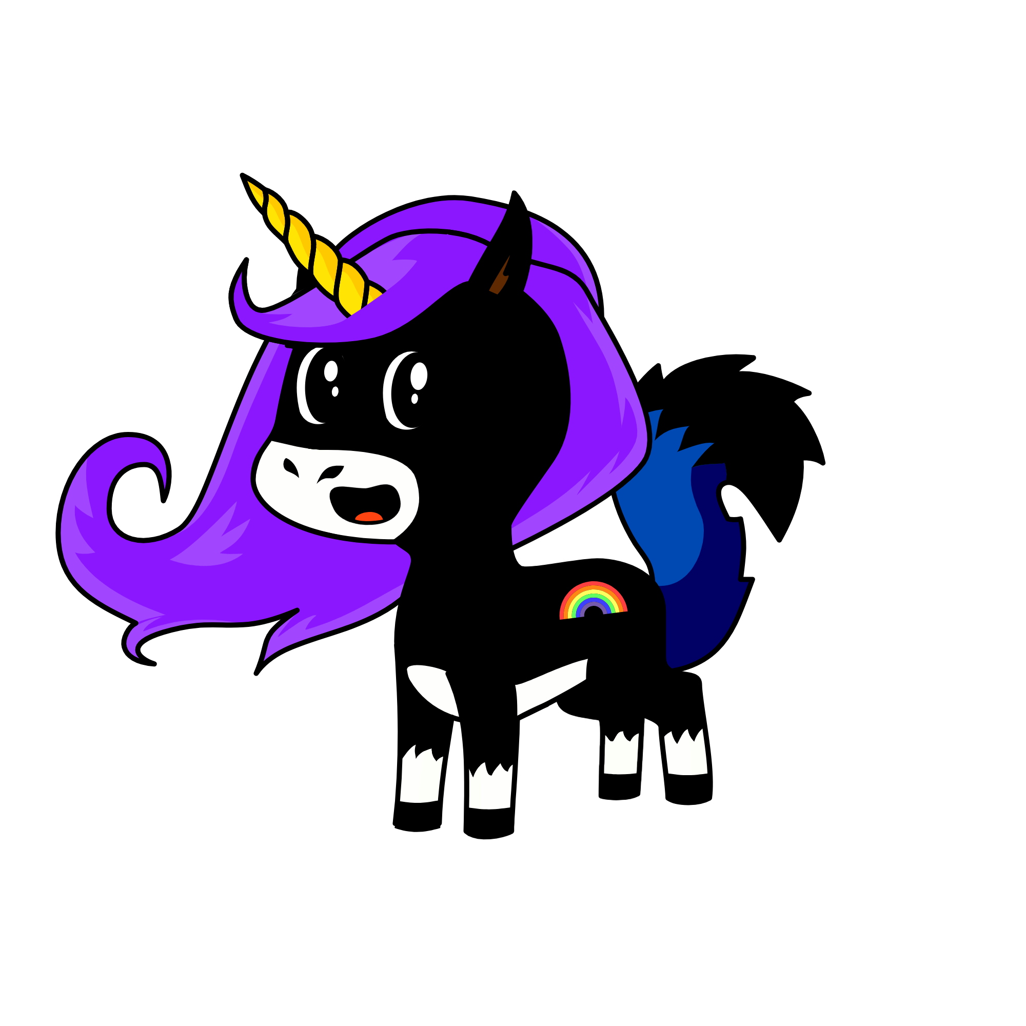 Sky, the unicorn