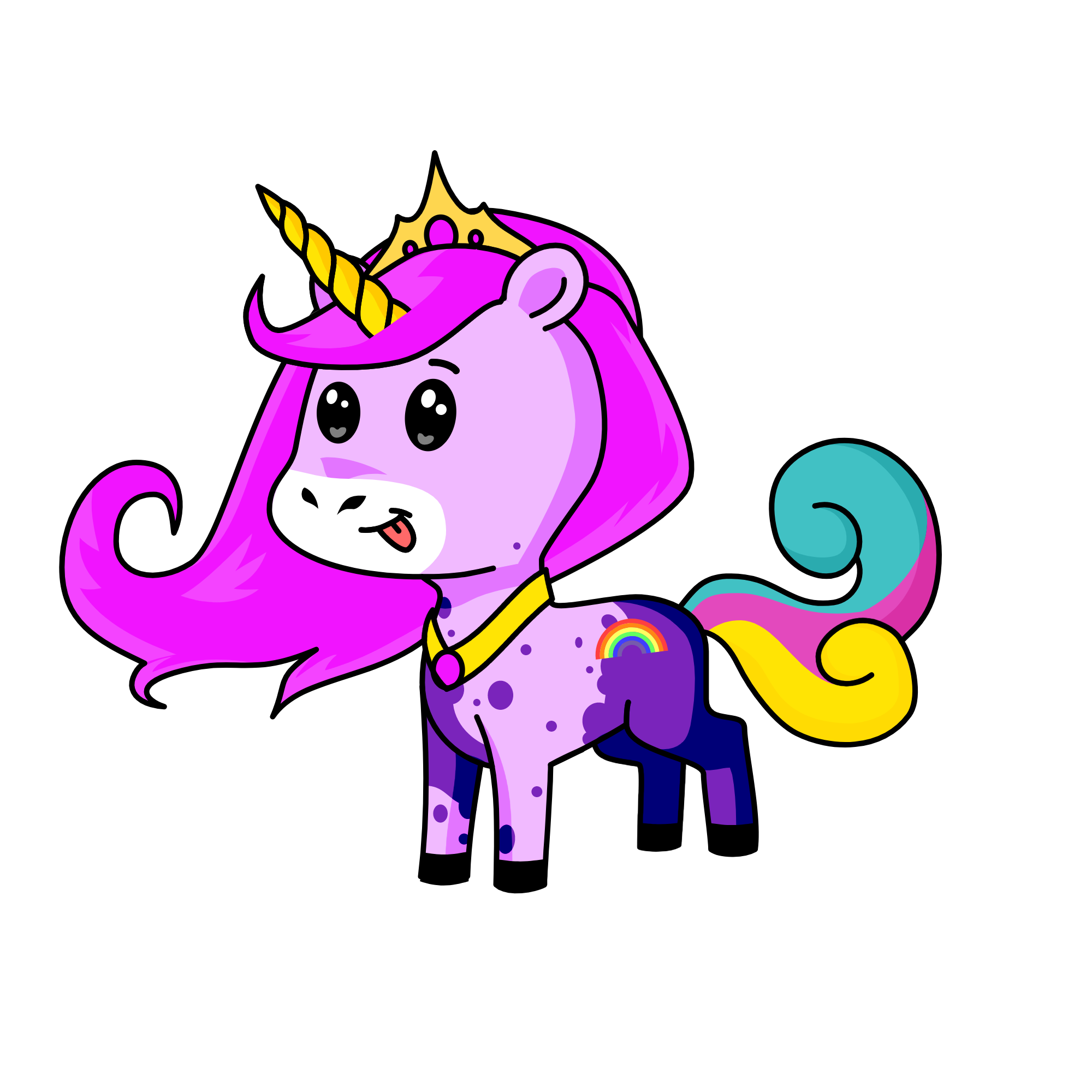 Luna, the unicorn