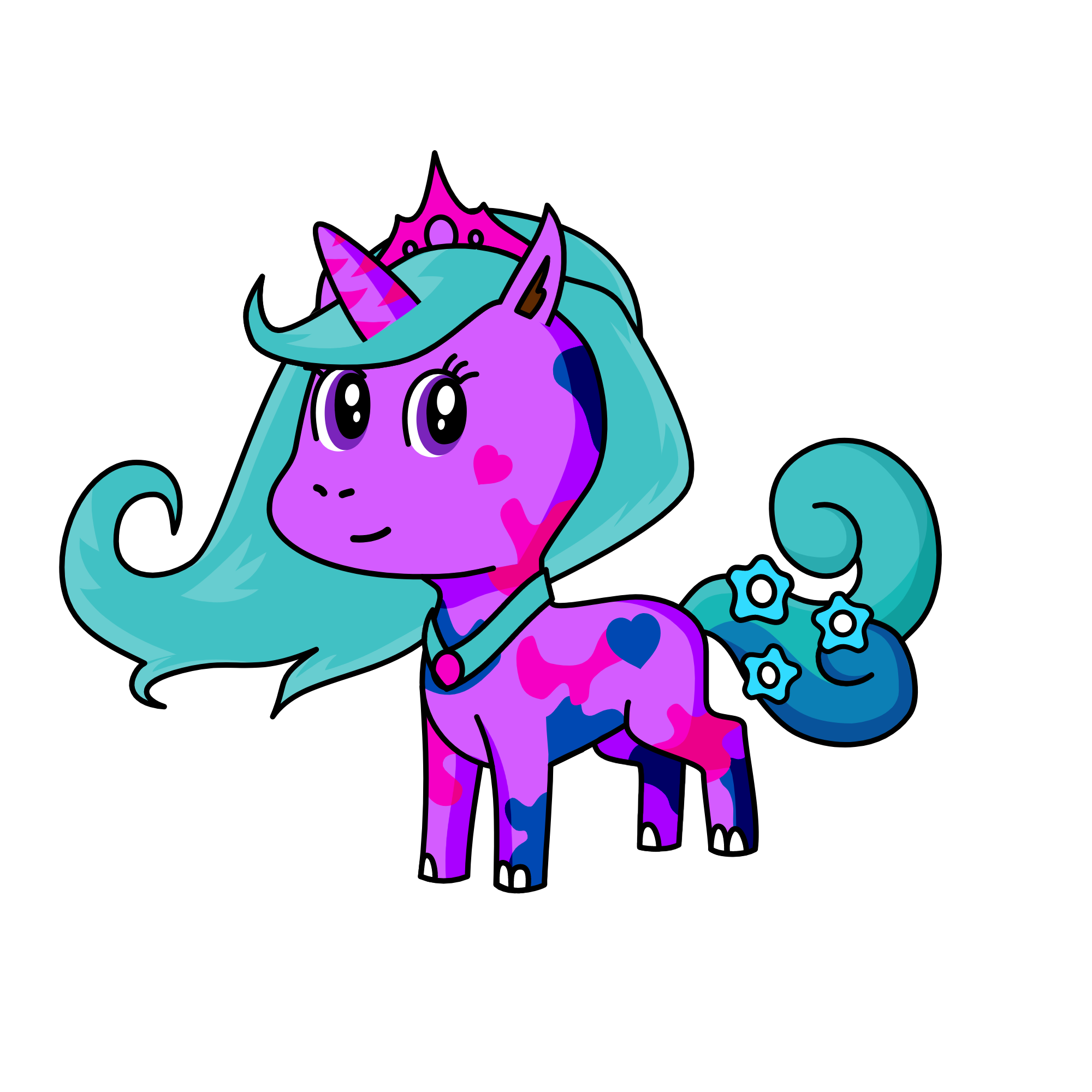 Pearl, the unicorn