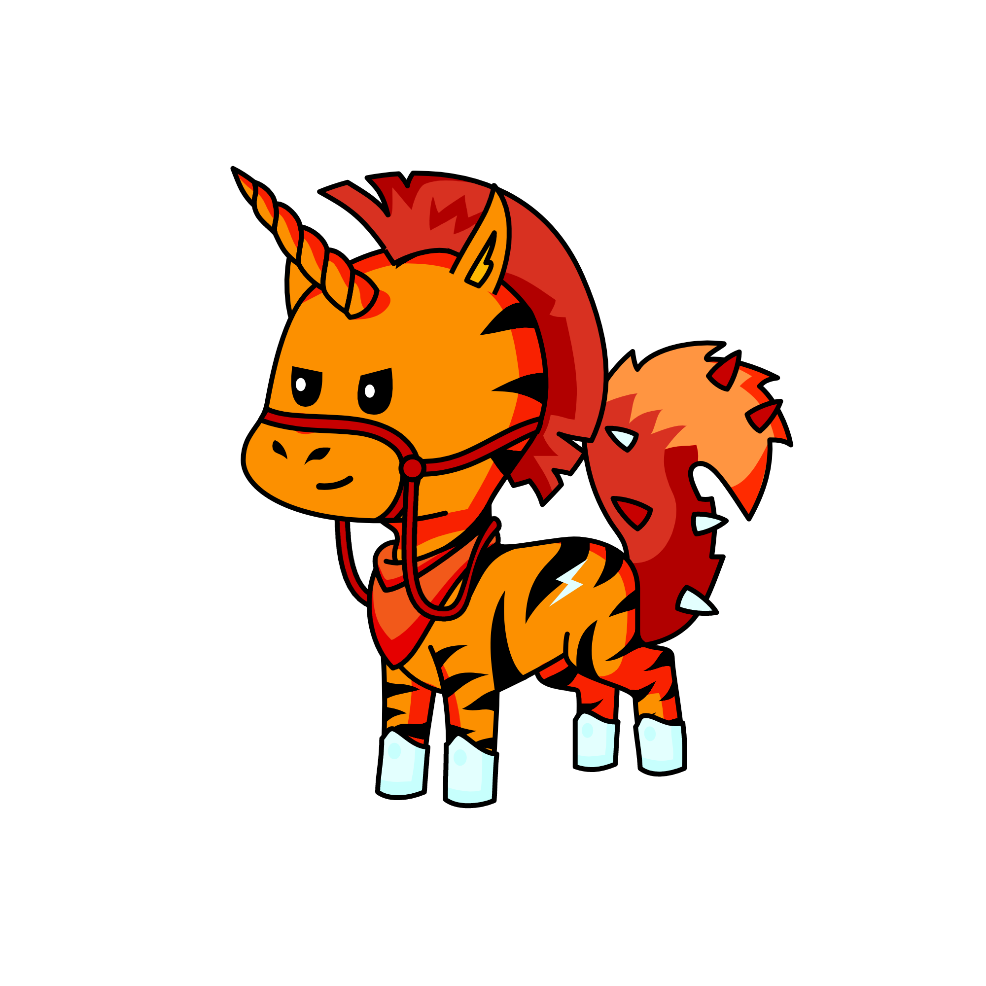Stripes, the unicorn