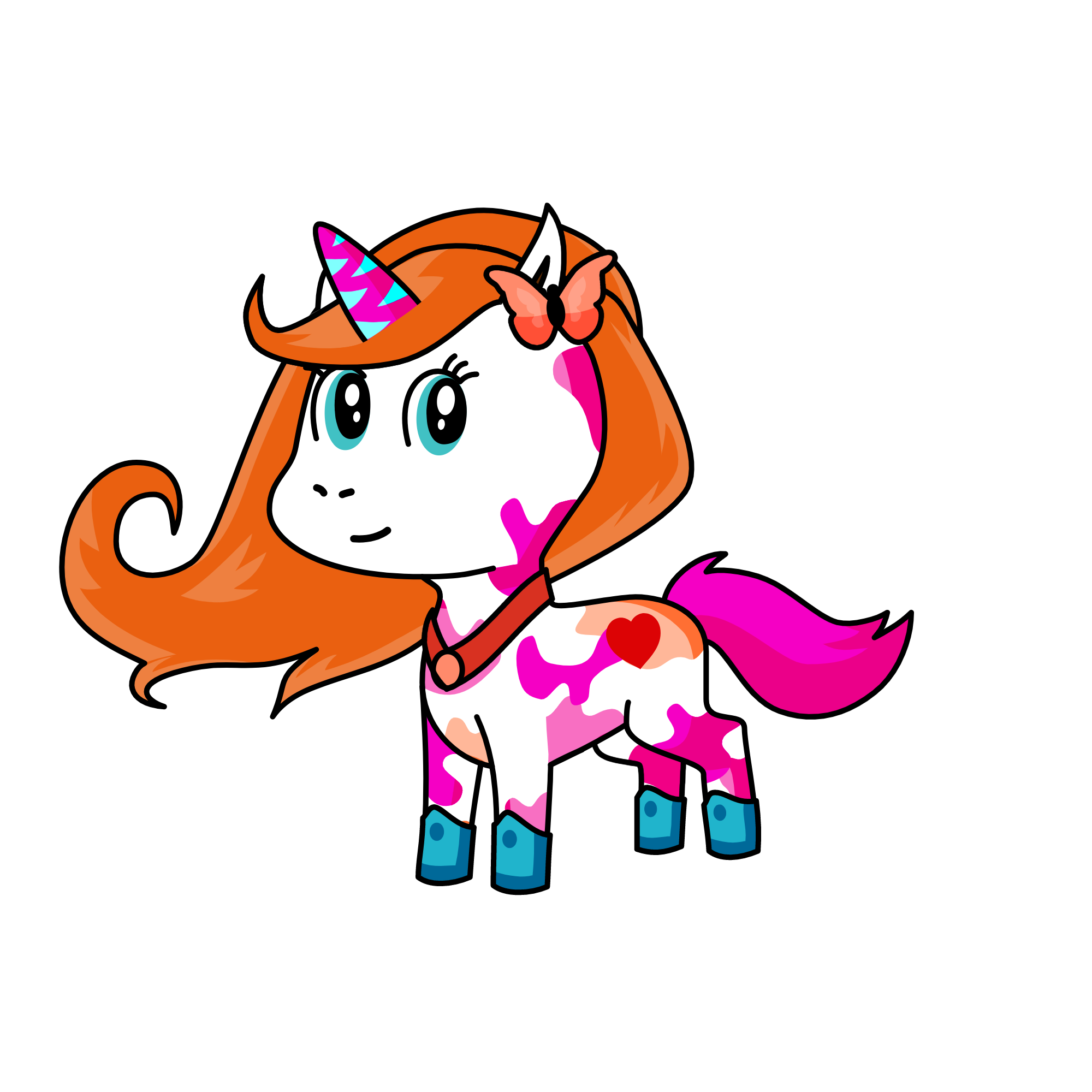 princess queen, the unicorn