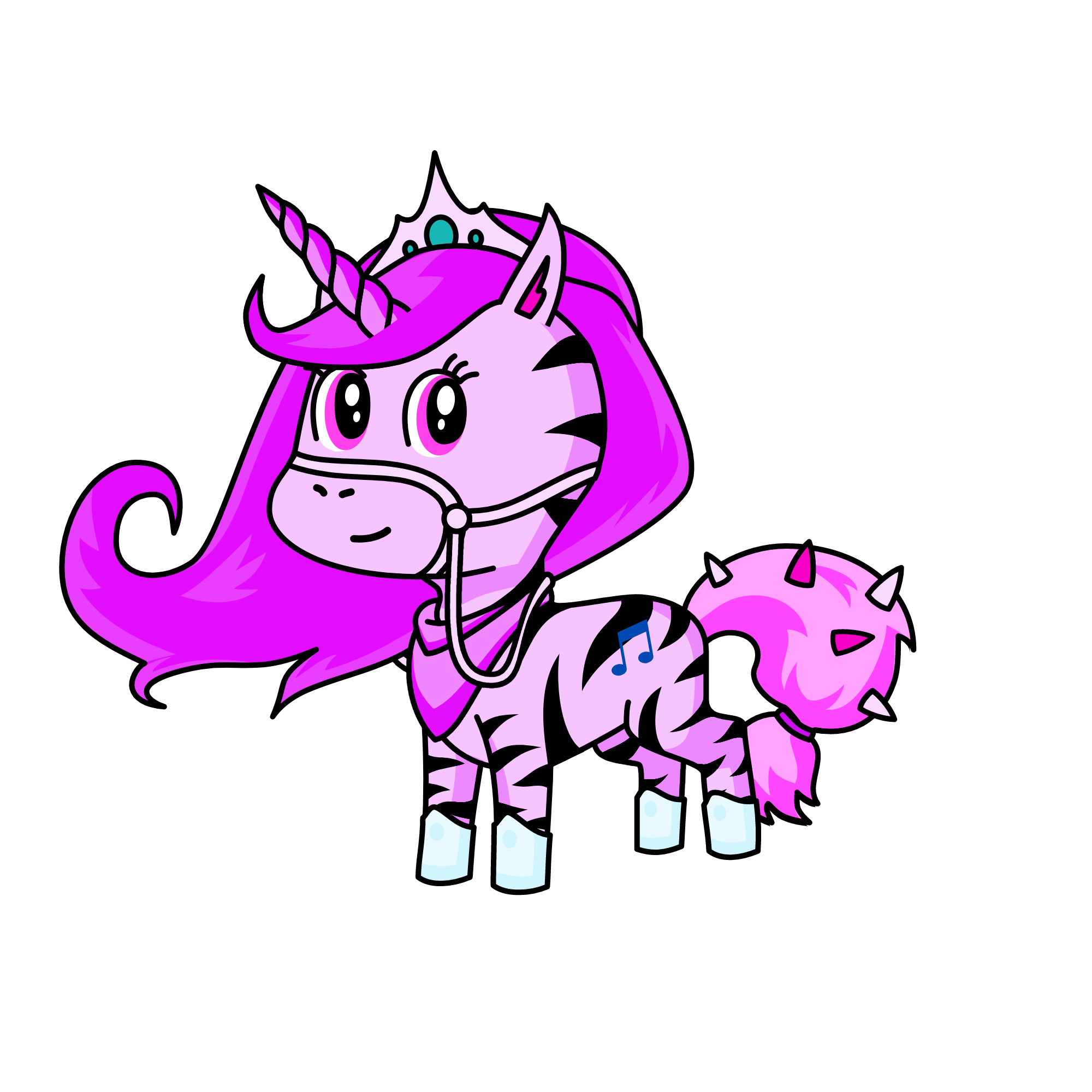 Georgia, the unicorn