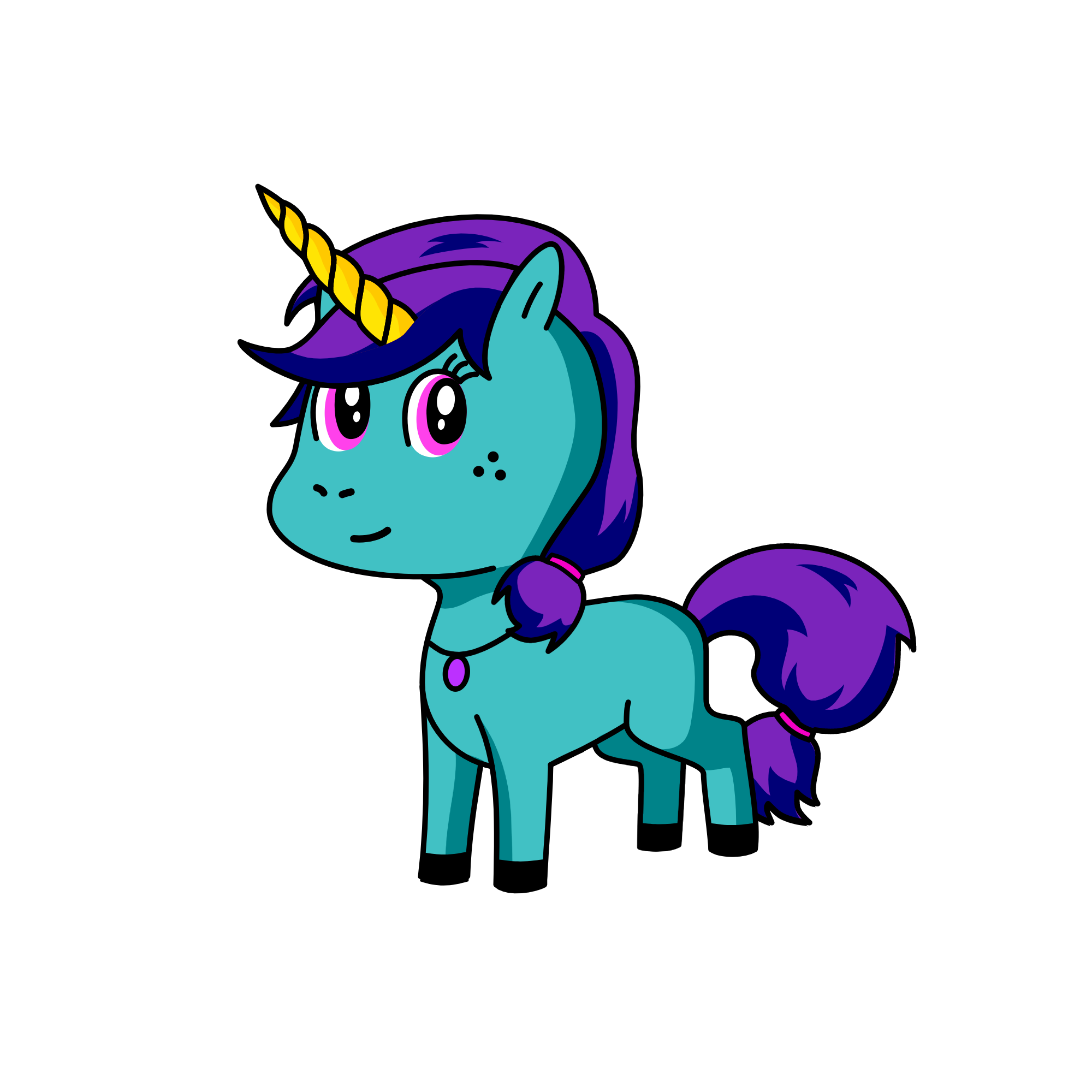 Clary, the unicorn