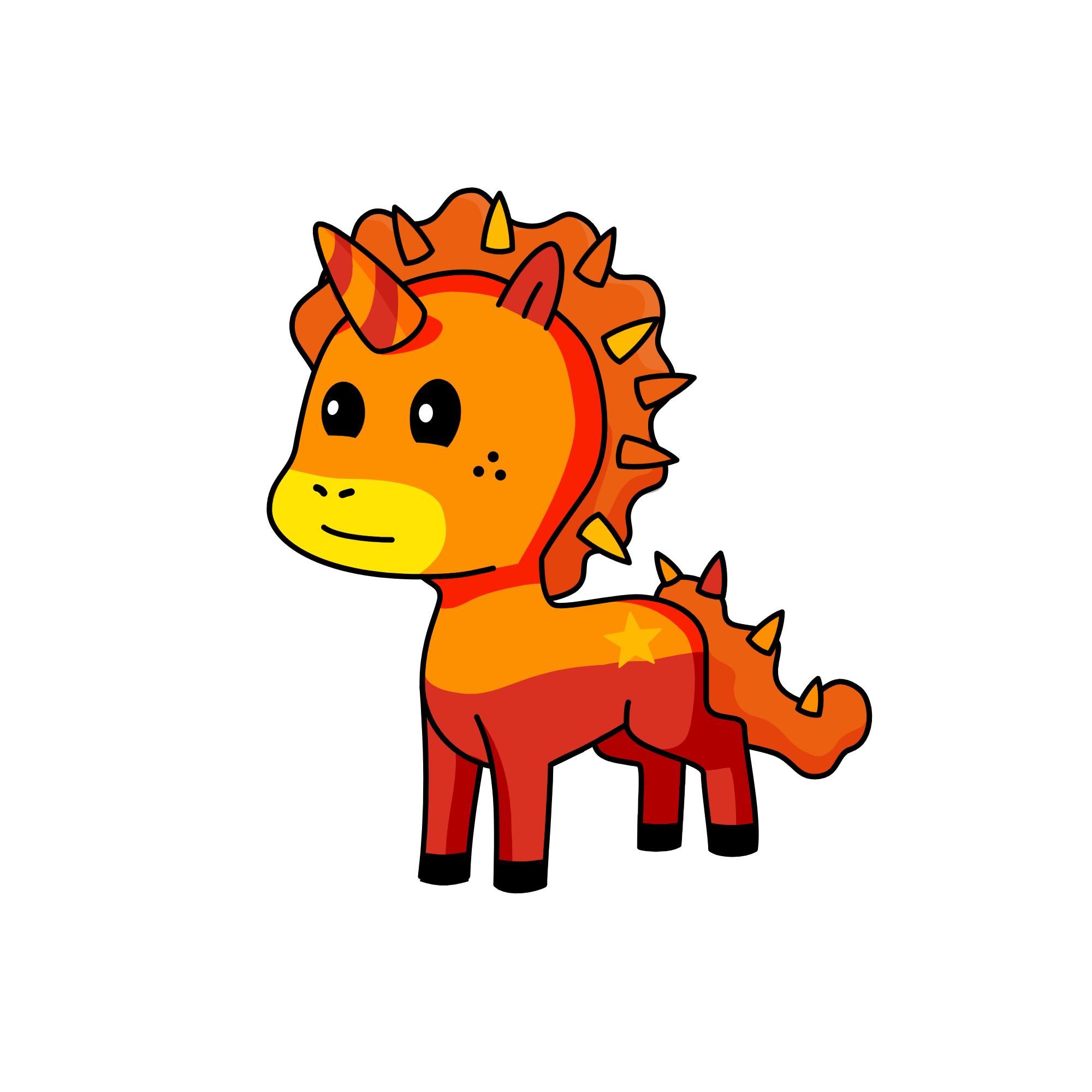 Bl4z3, the unicorn