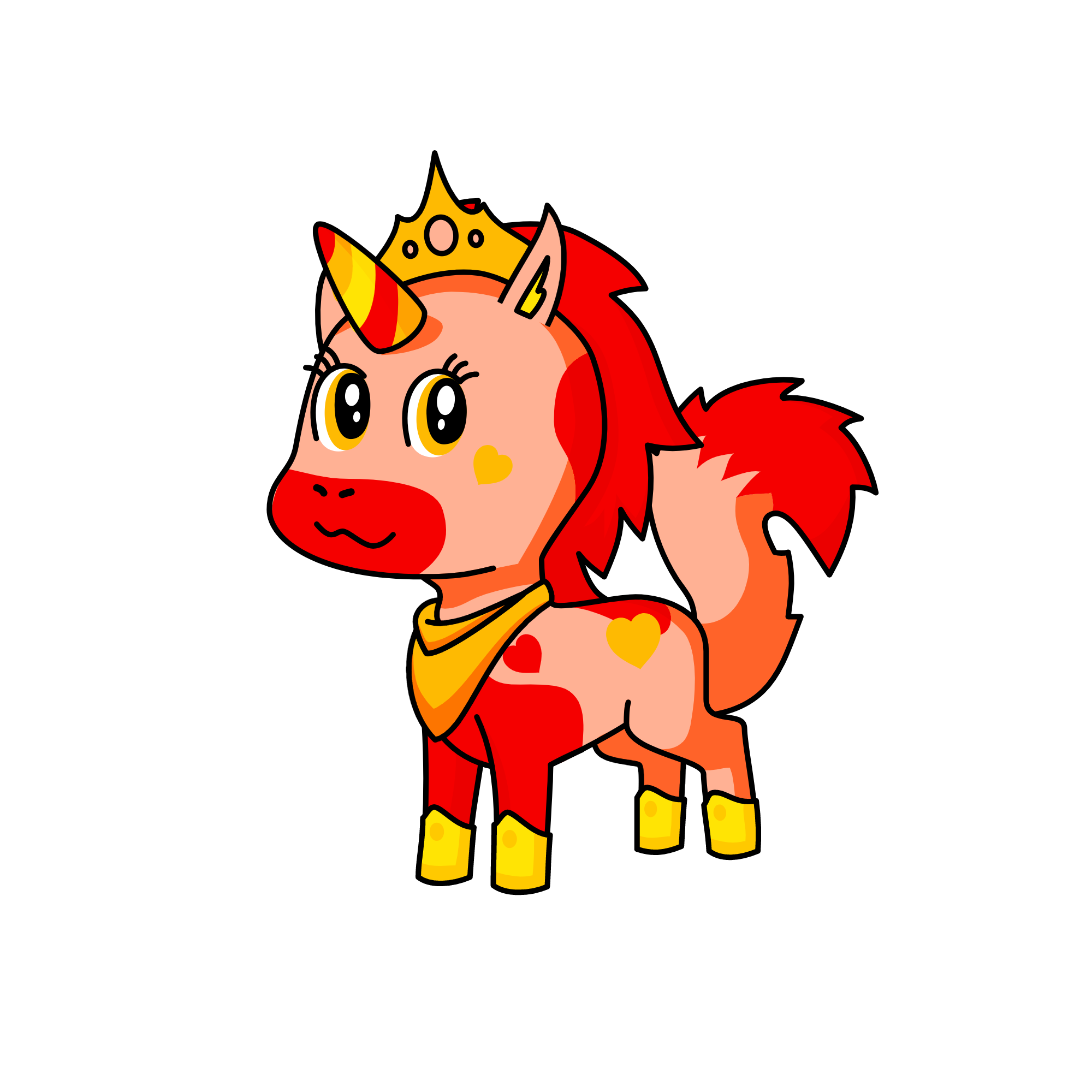 Lelie Lovergirl, the unicorn
