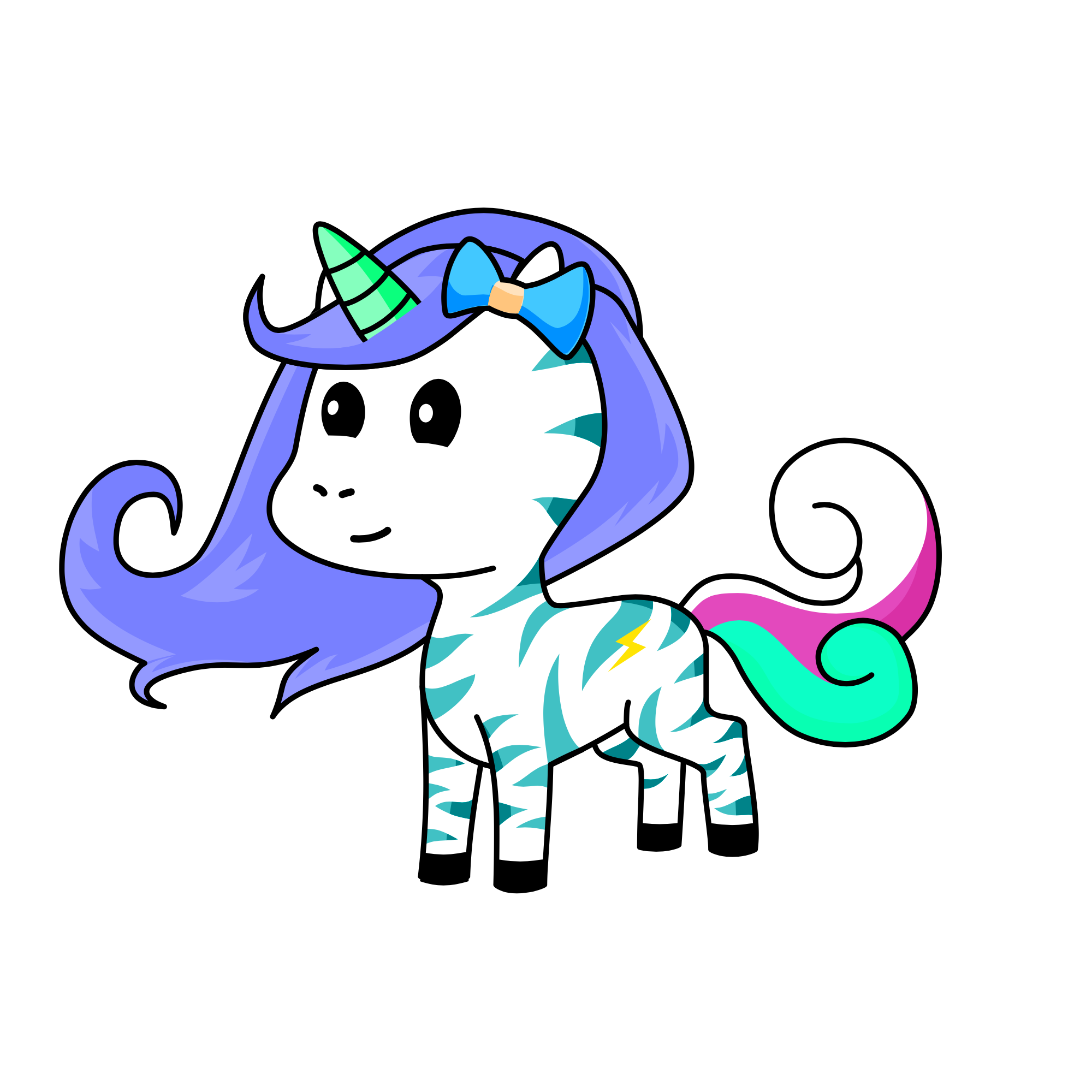 Cutie, the unicorn