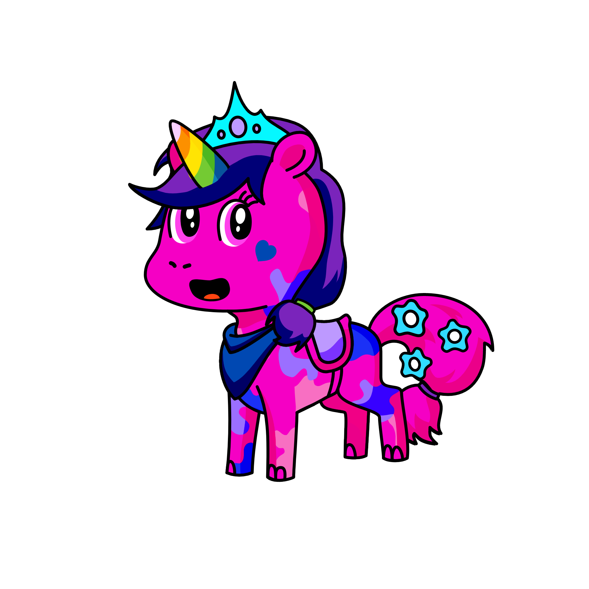 Pinky Pie, the unicorn