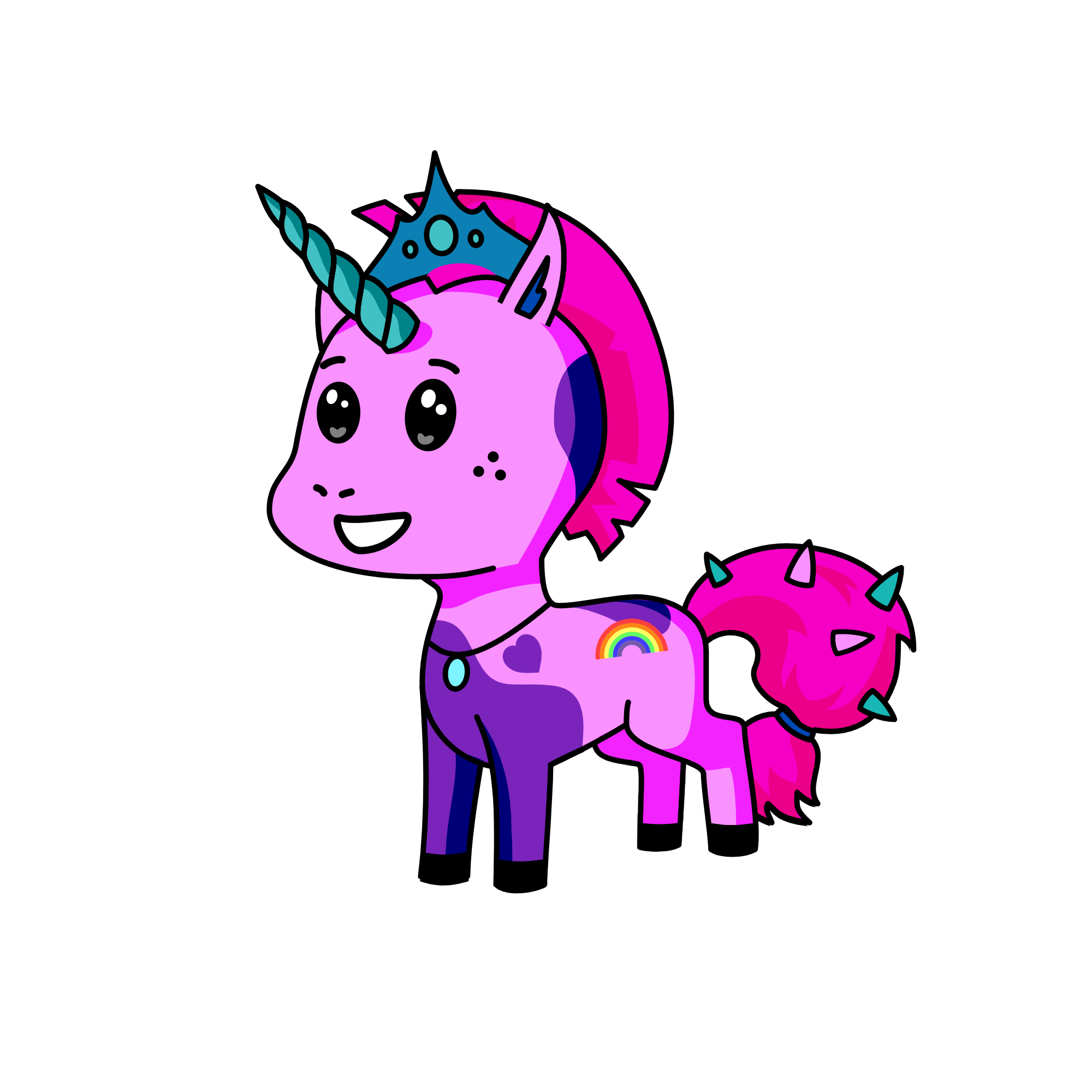 Mommacorn, the unicorn