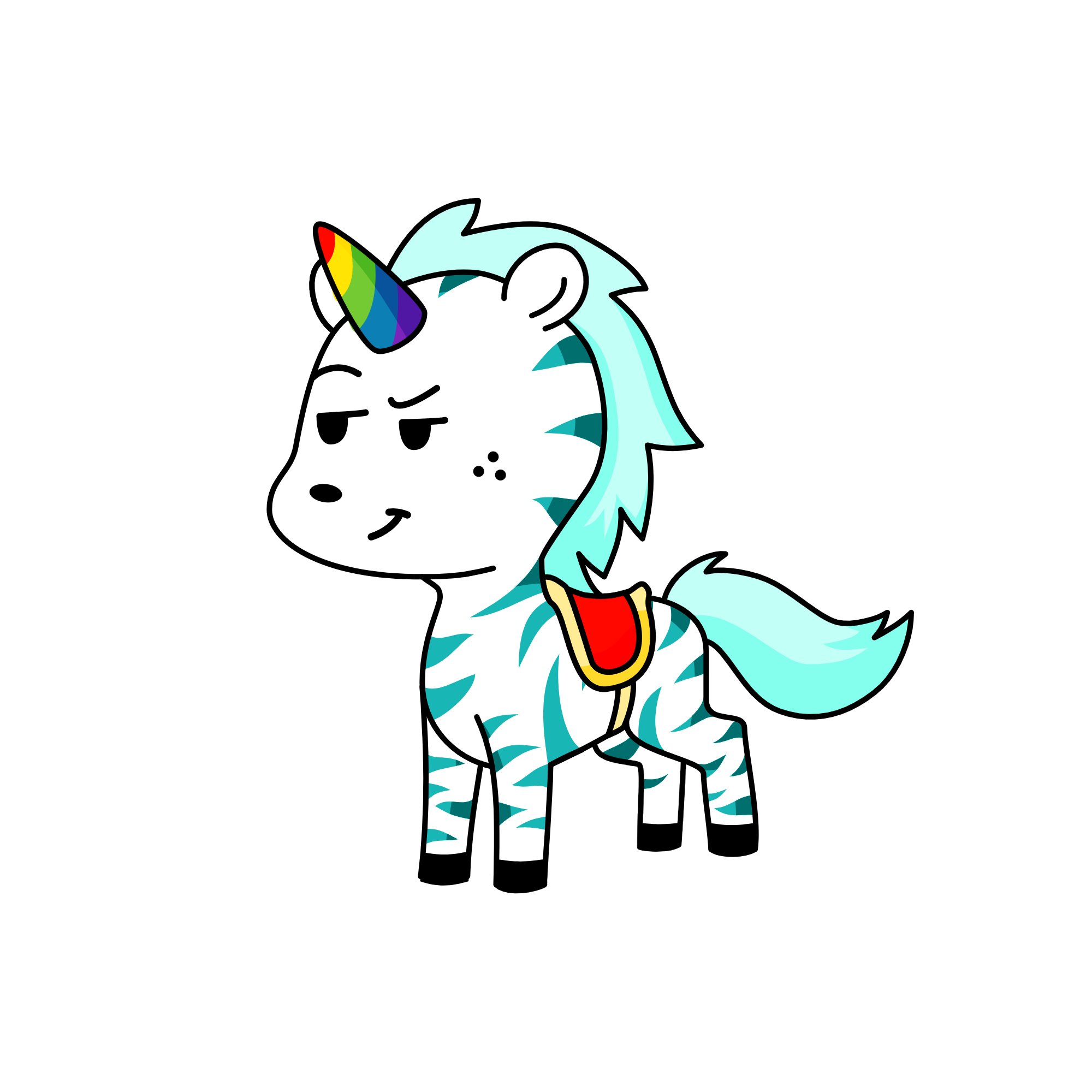 snowy? lol idk, the unicorn
