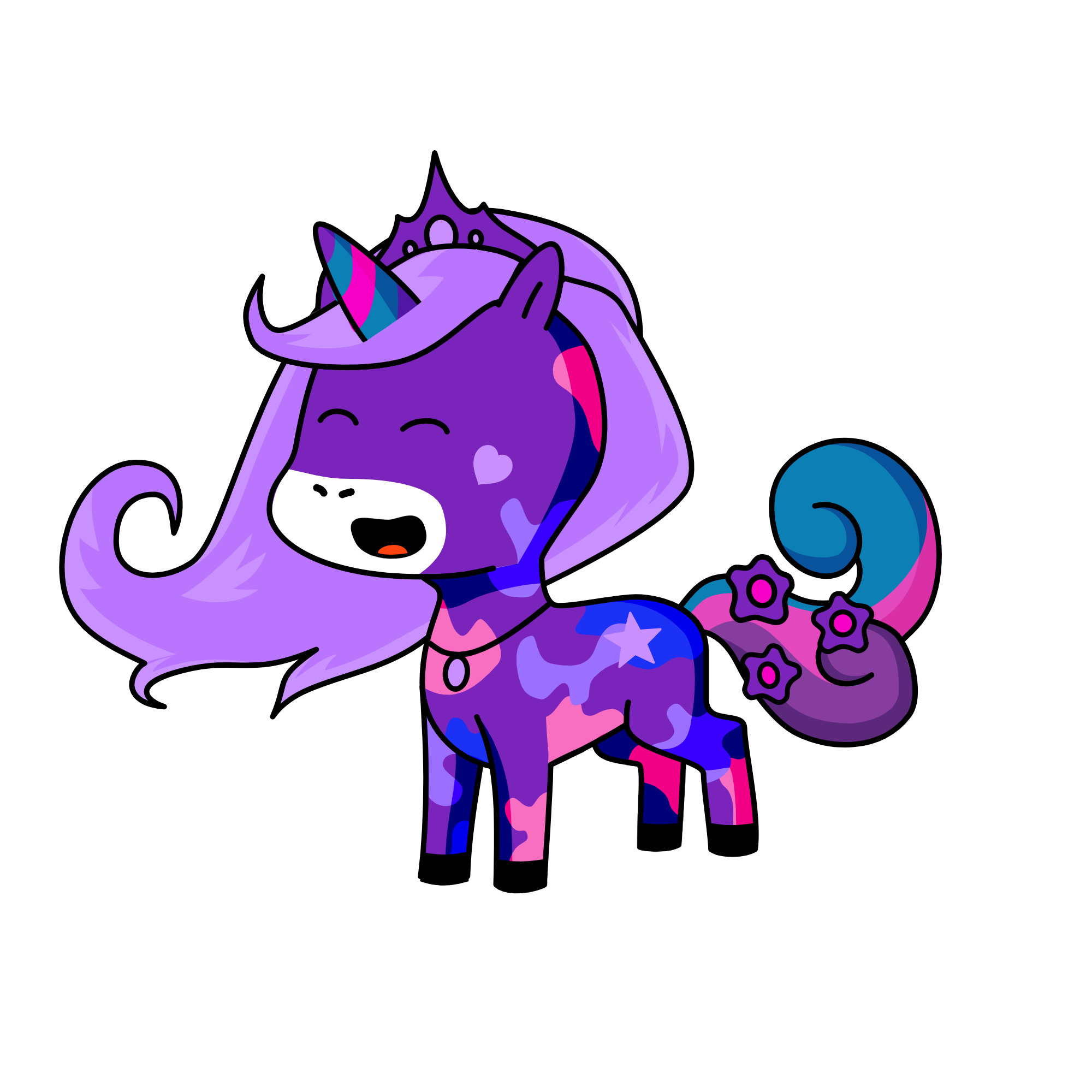 Cutie, the unicorn