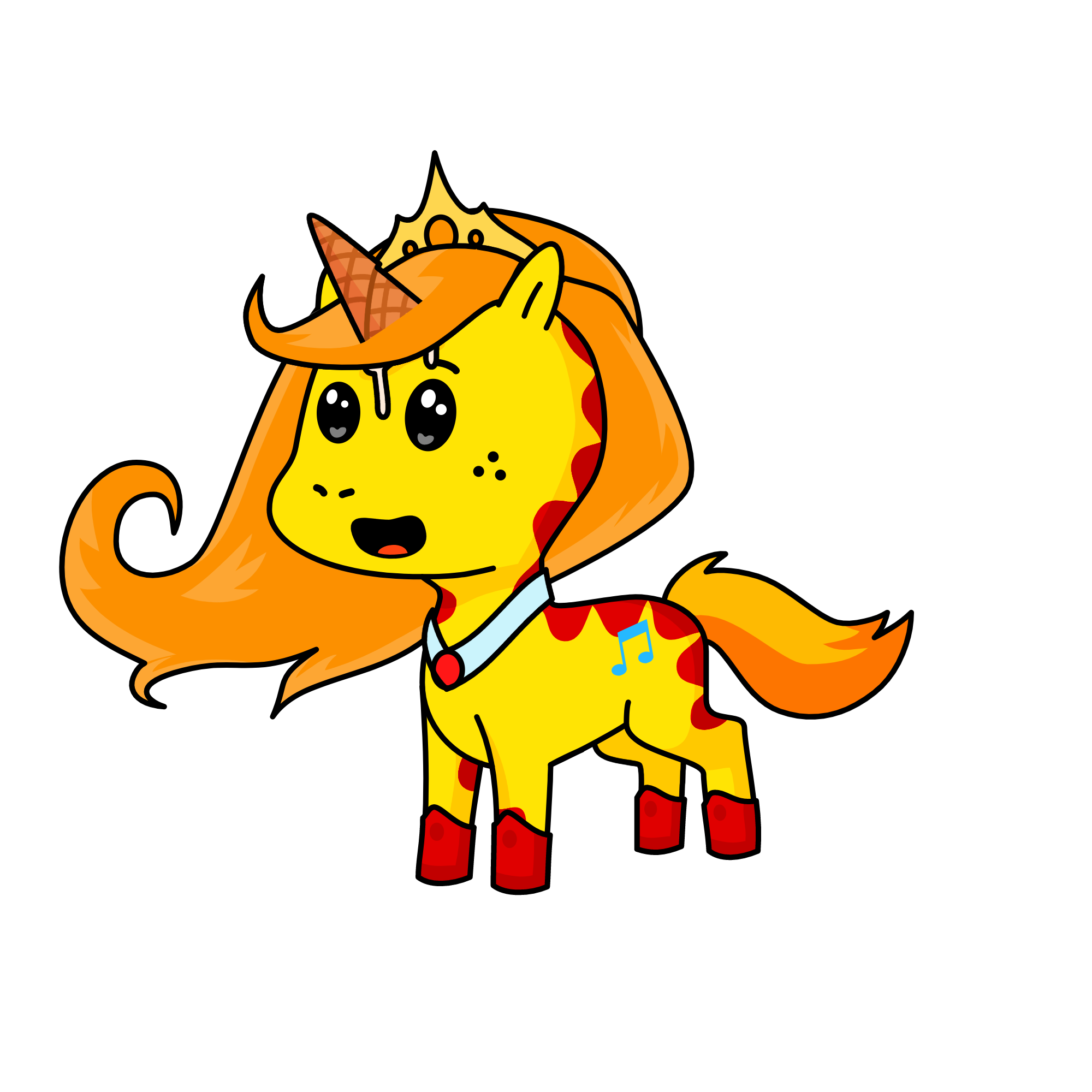 sunny, the unicorn