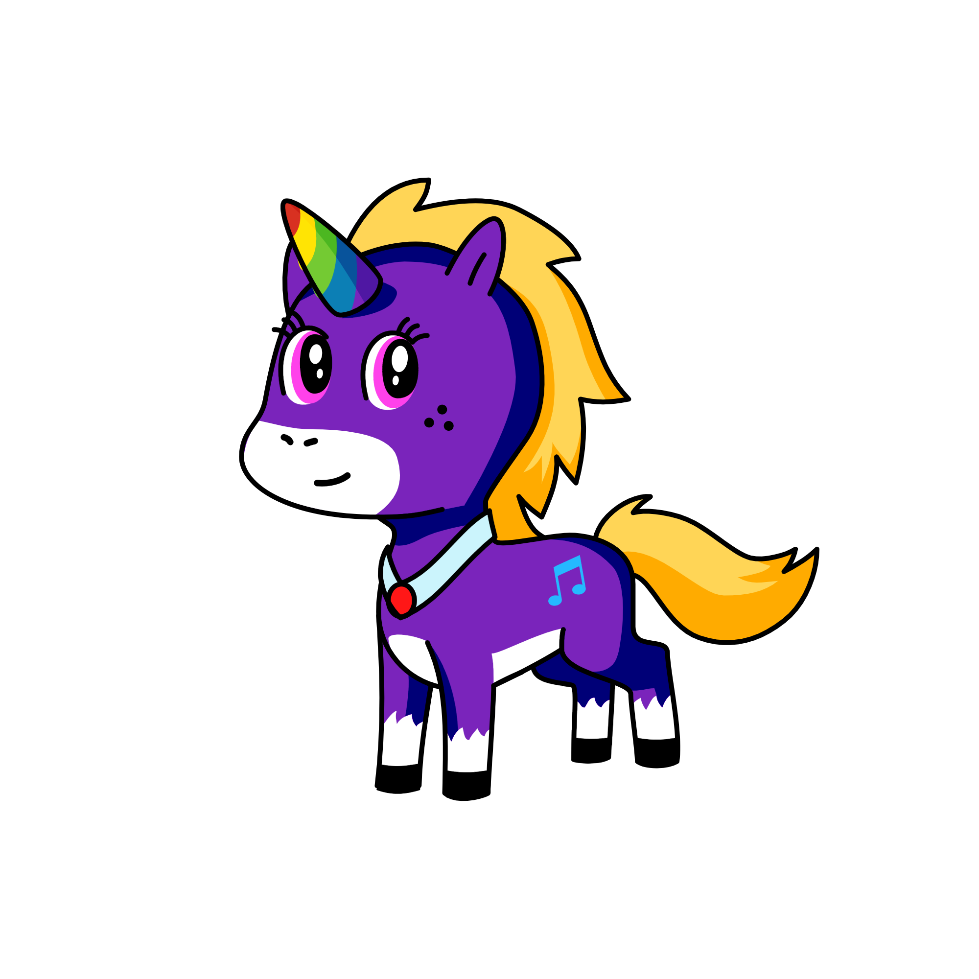 Trix, the unicorn