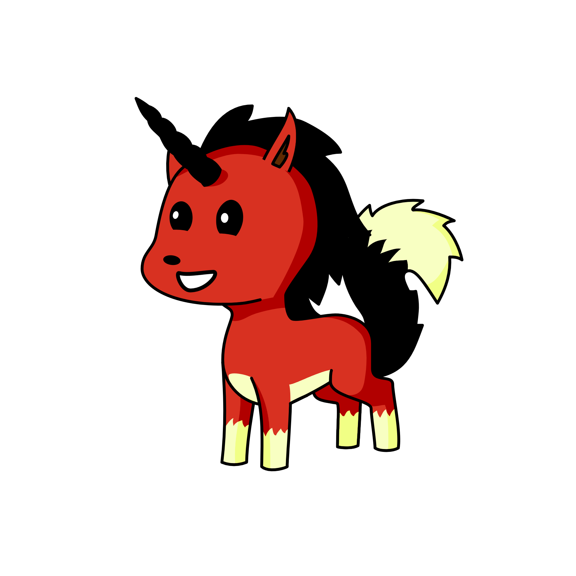 Foxy, the unicorn