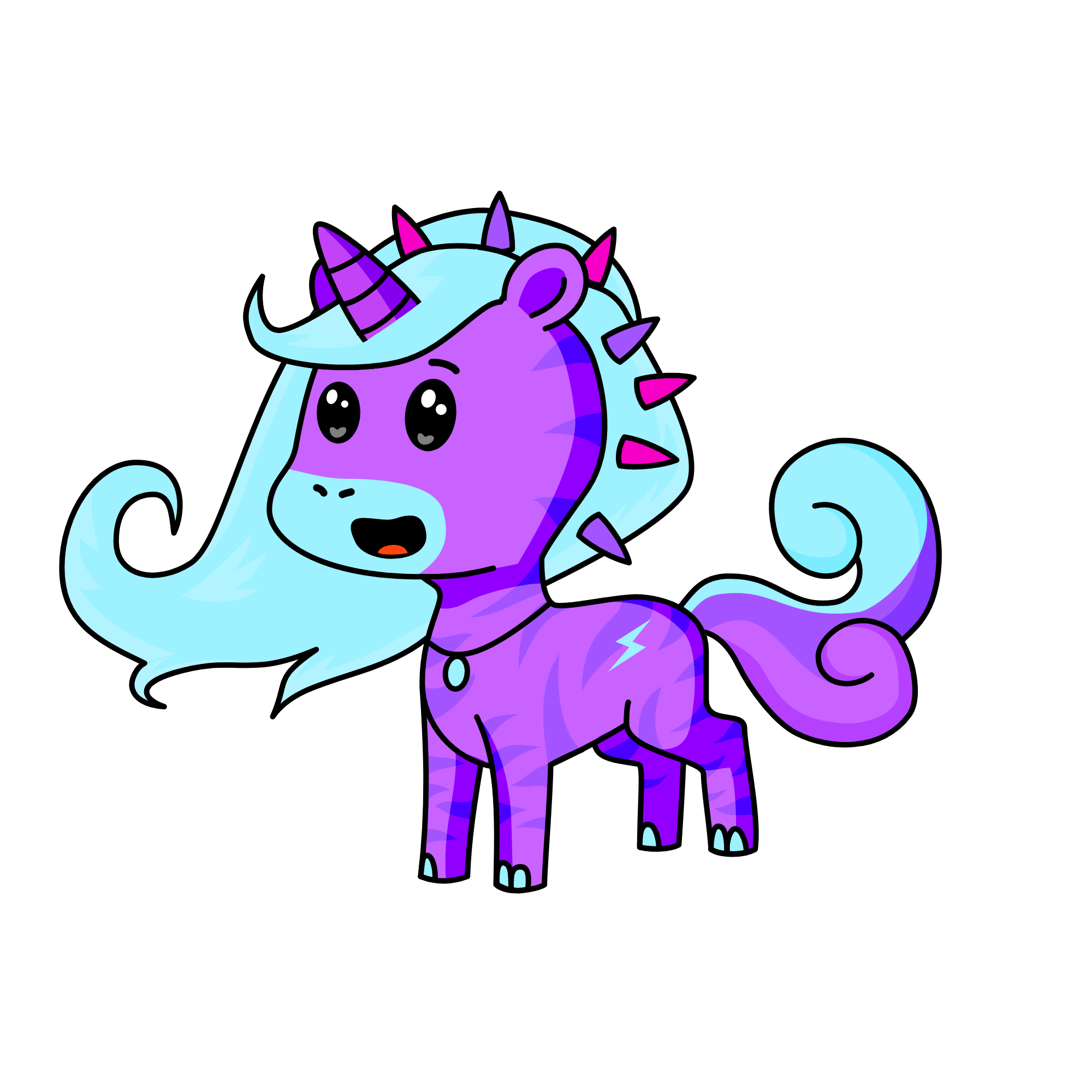 Nauttie, the unicorn