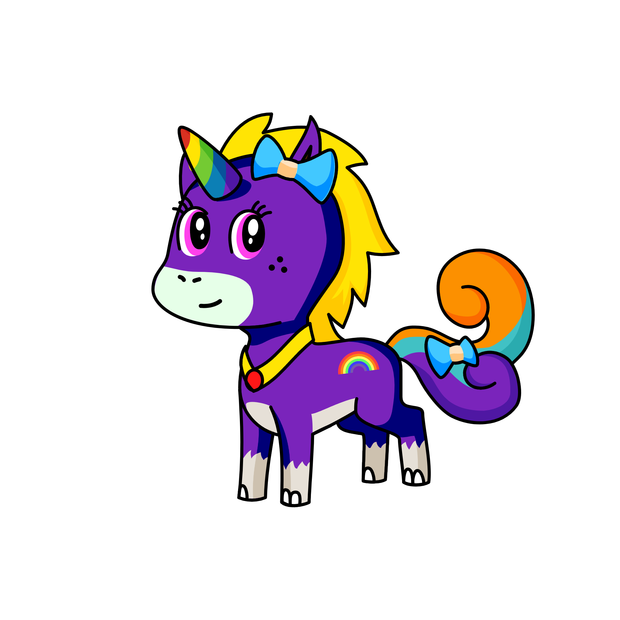 Trixy, the unicorn