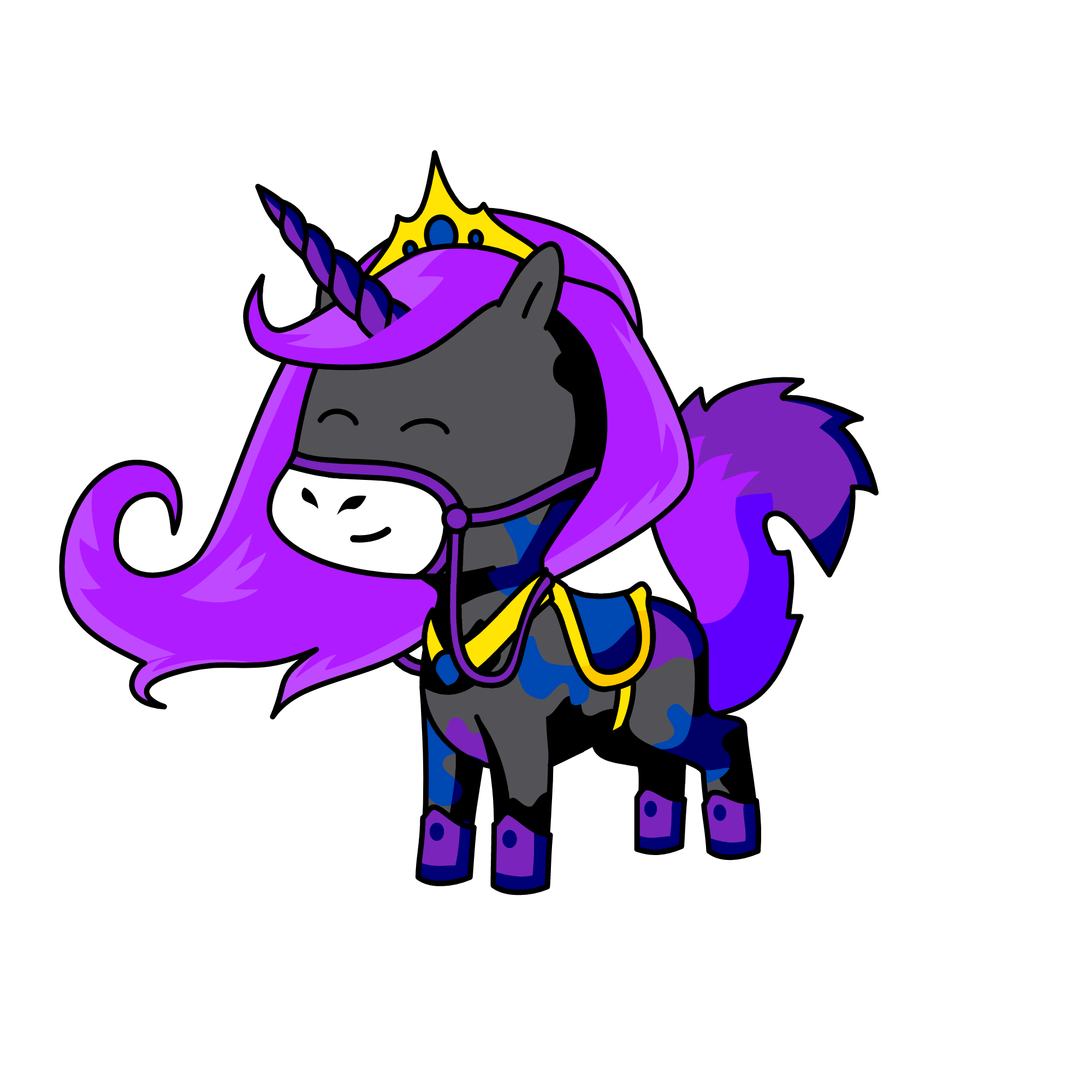 Galaxy, the unicorn