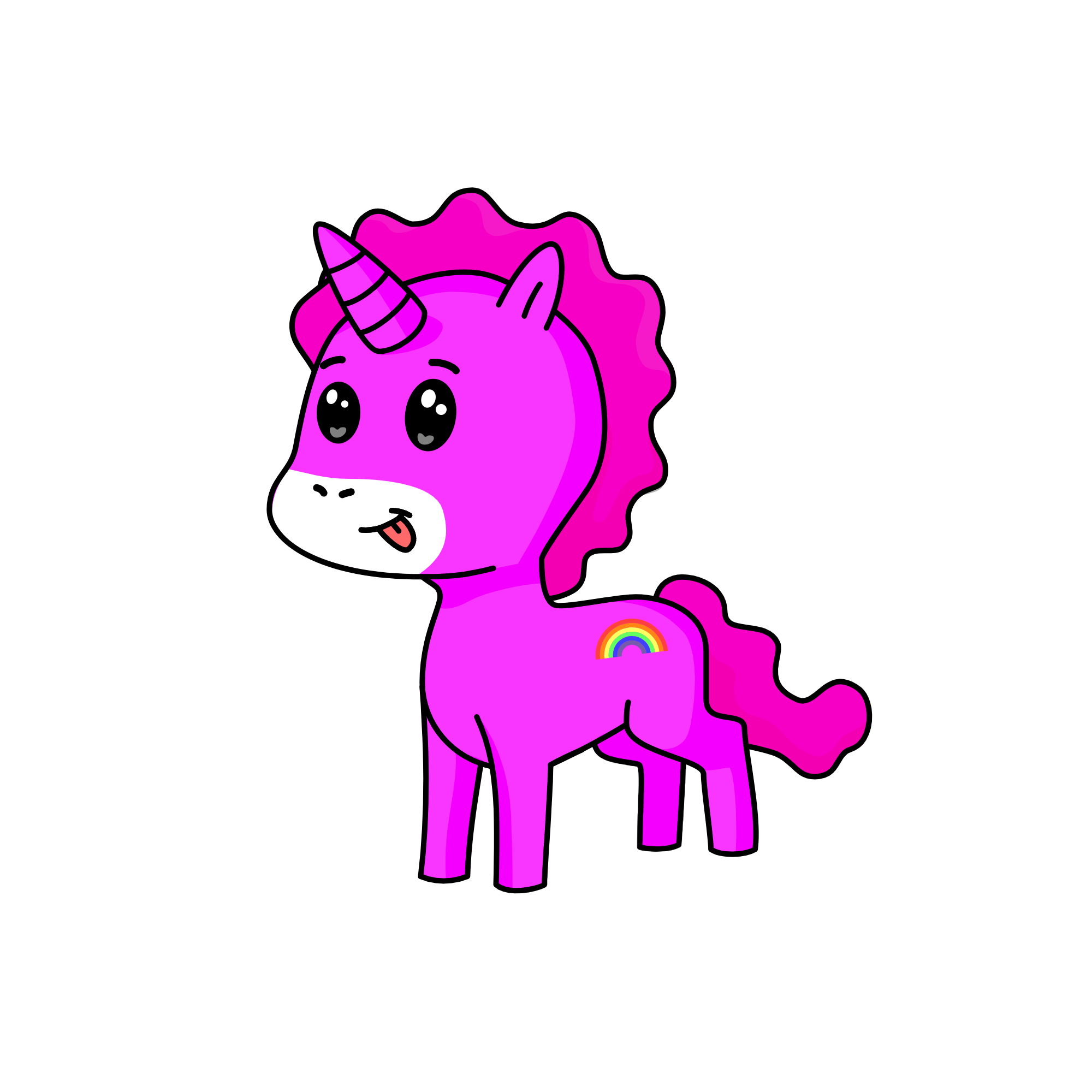 Pinkie Pie, the unicorn