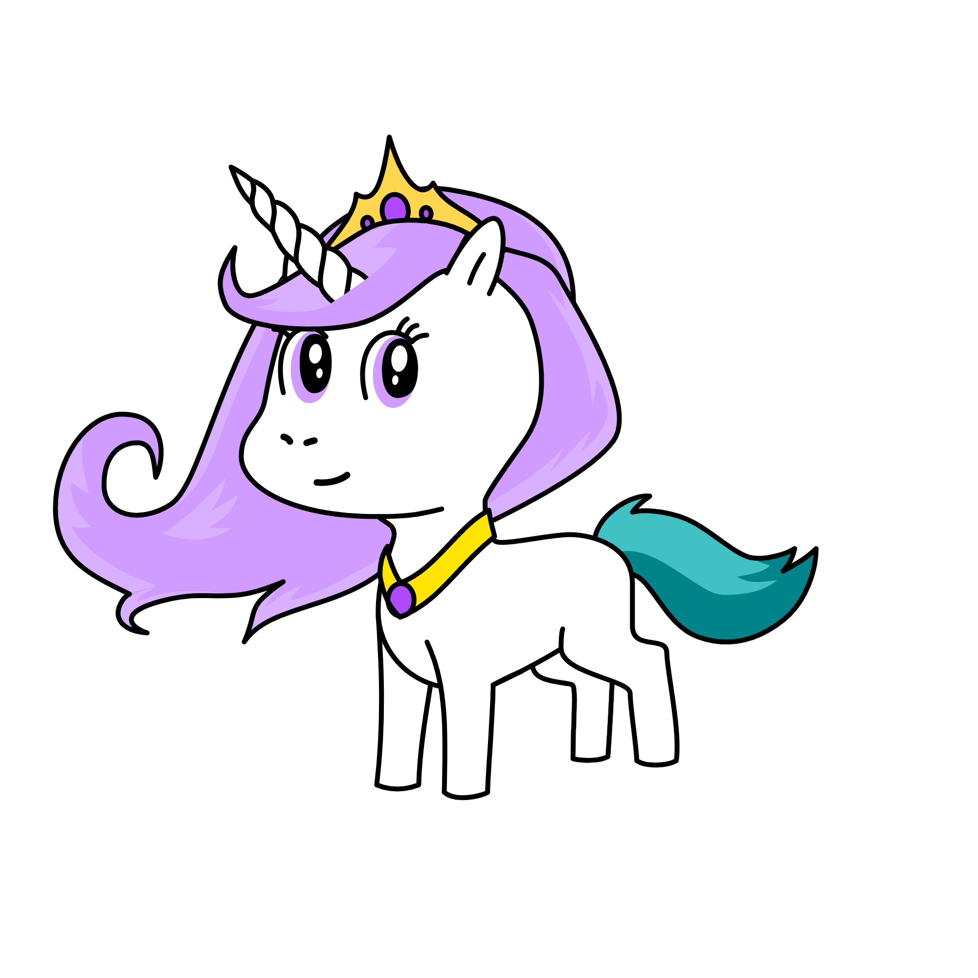 Princess Celestia, the unicorn