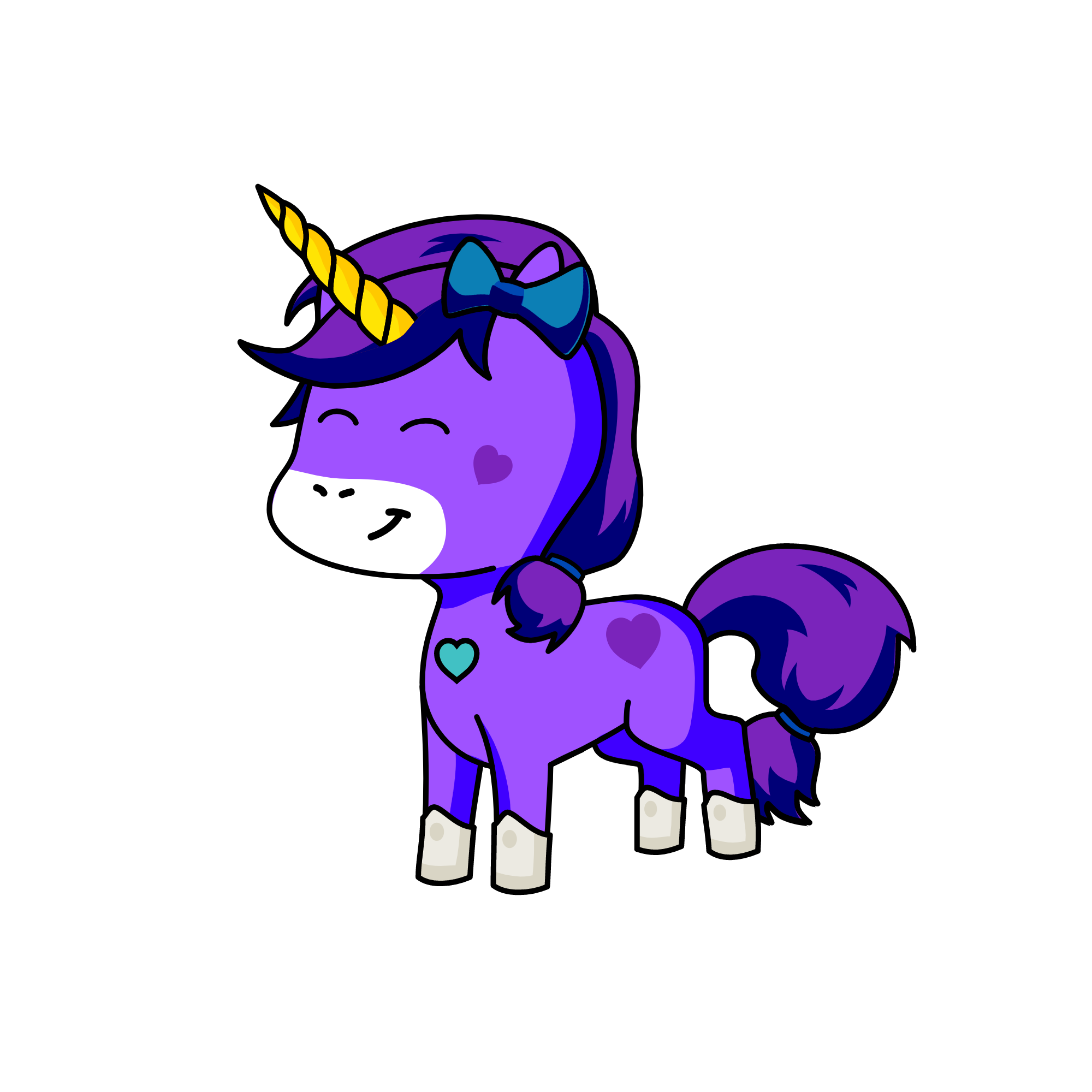 Moon, the unicorn