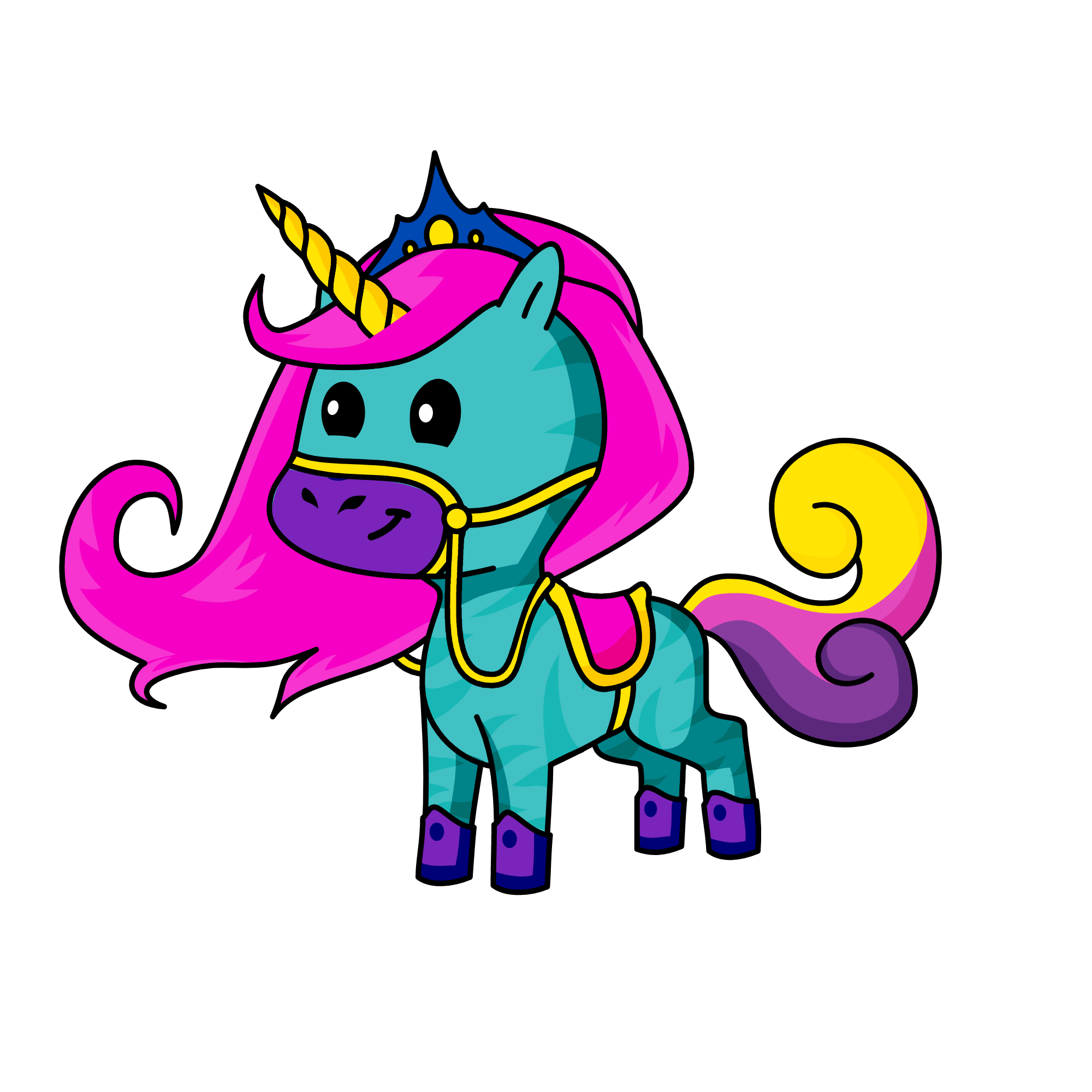 Princess Alidia, the unicorn