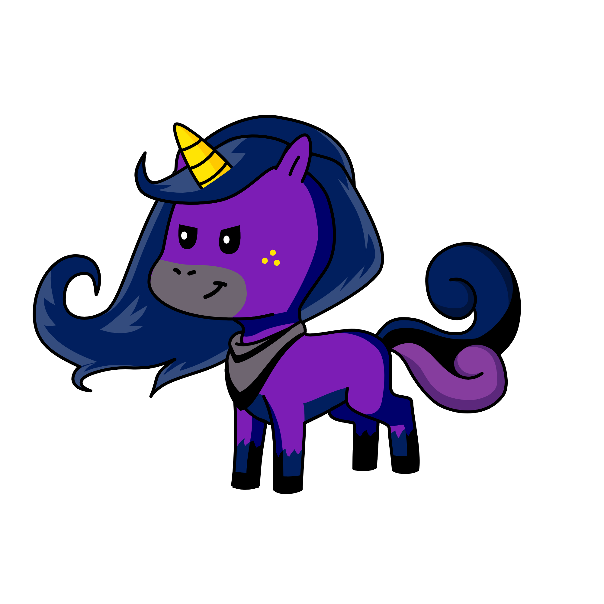 Luna, the unicorn