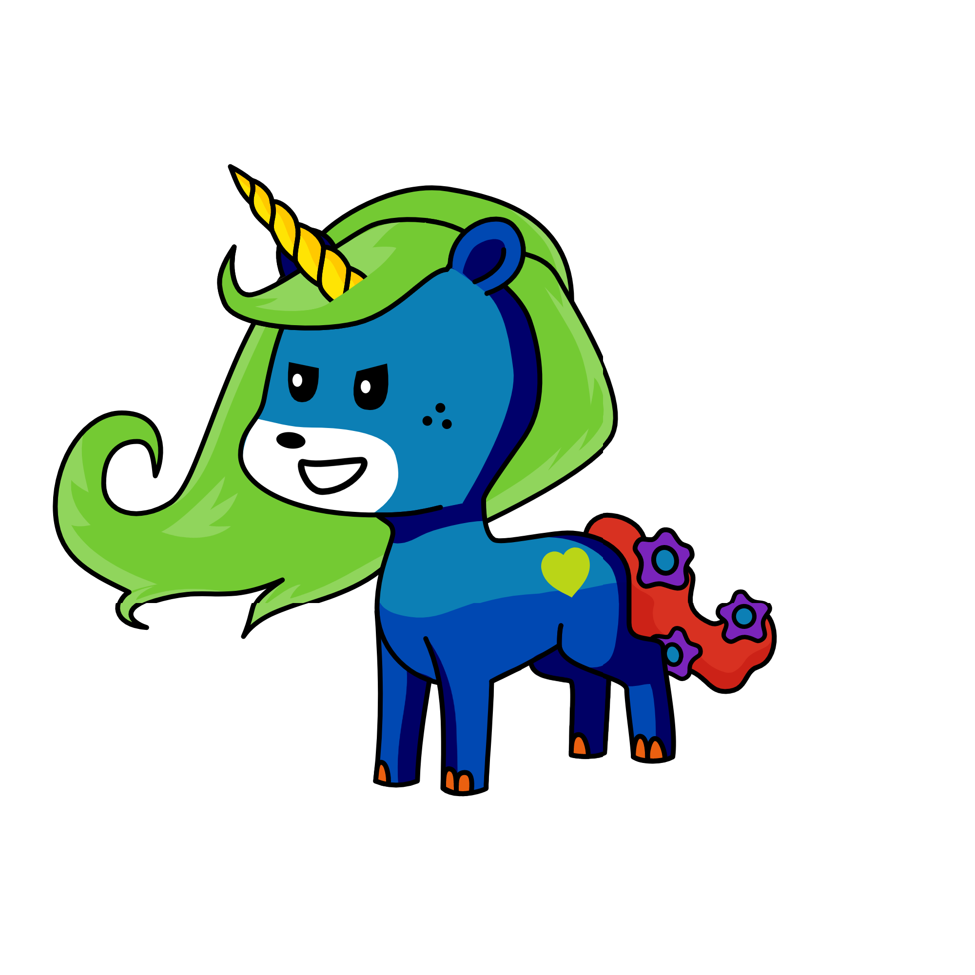 bloom, the unicorn