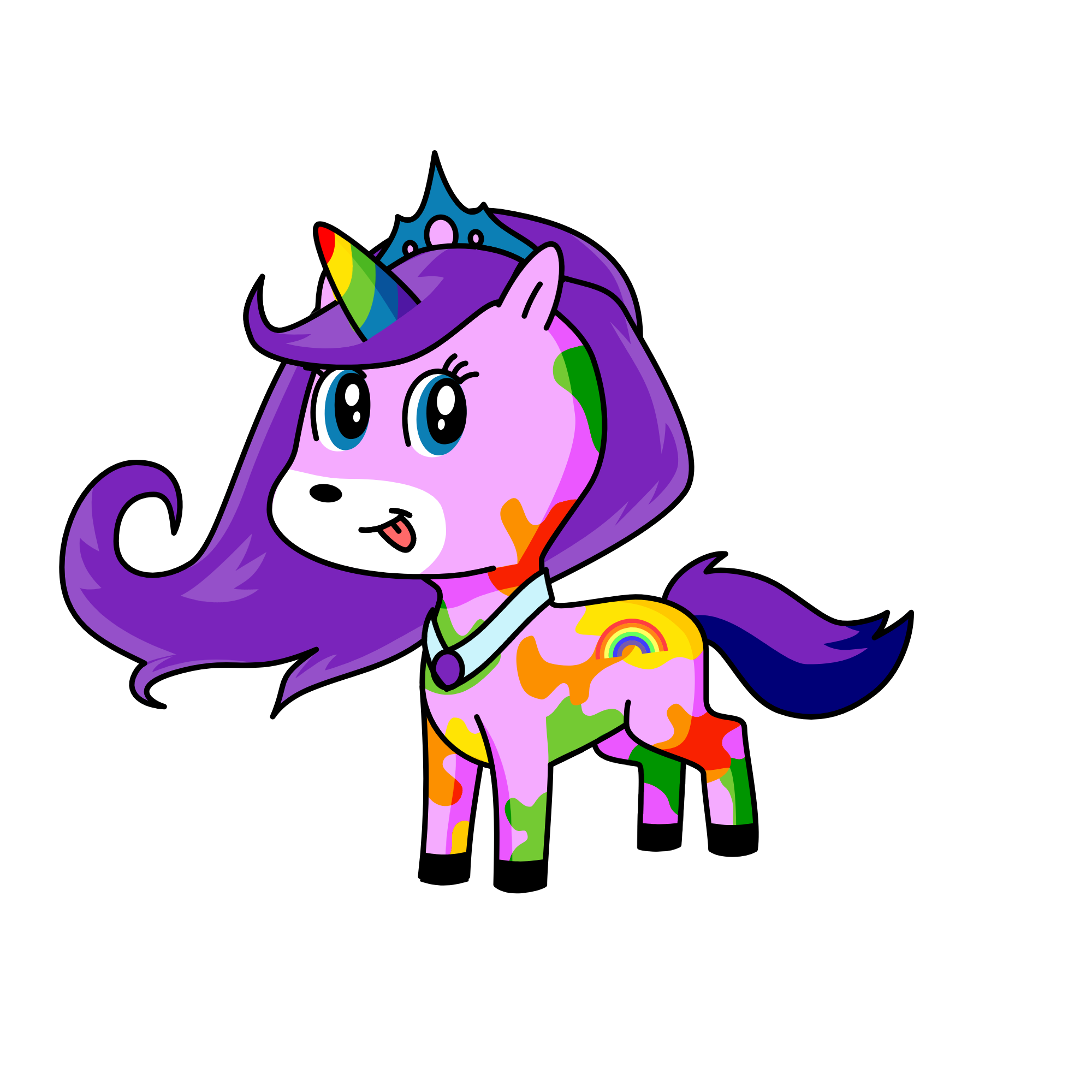R@!NB0W, the unicorn