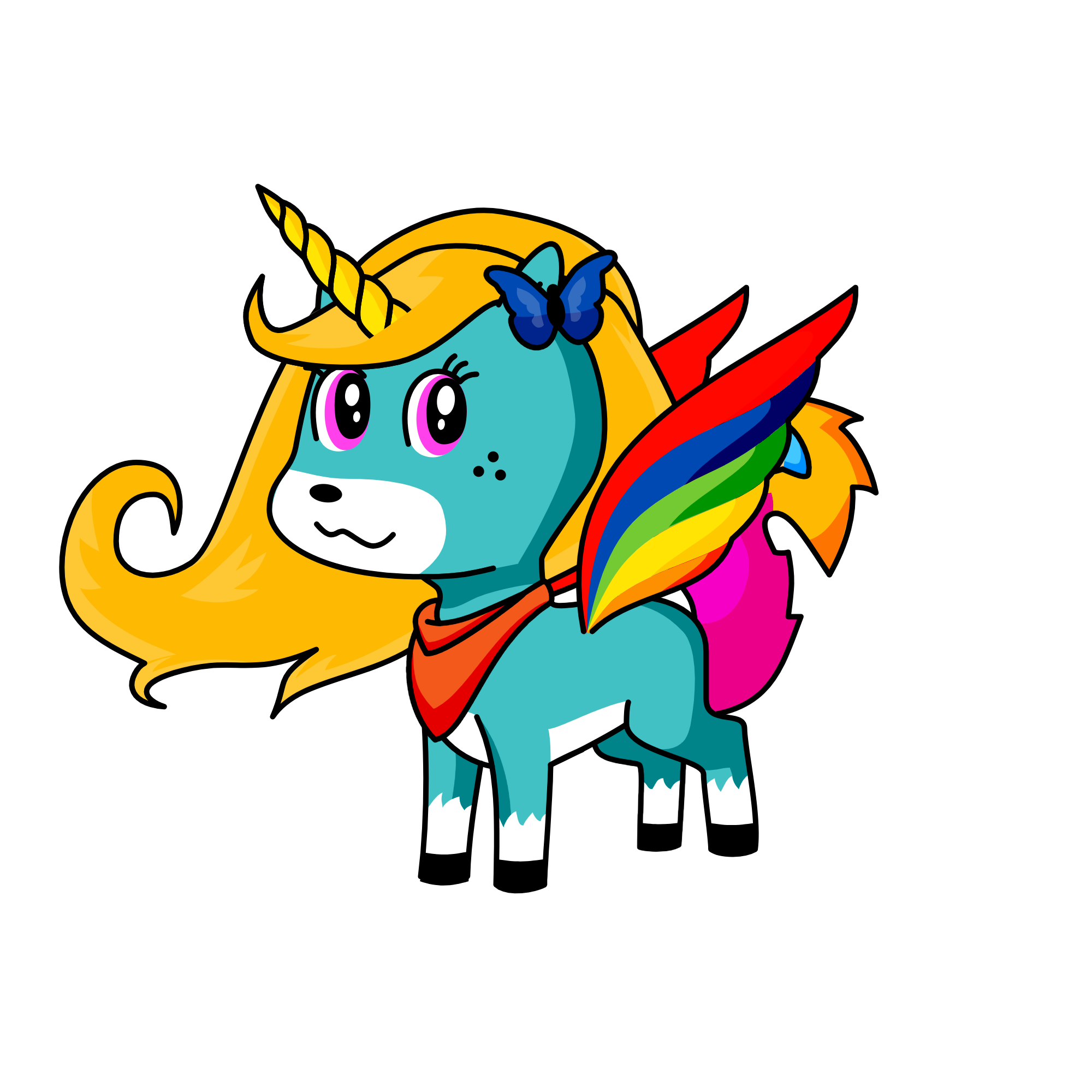 чваспмролдбжю, the unicorn