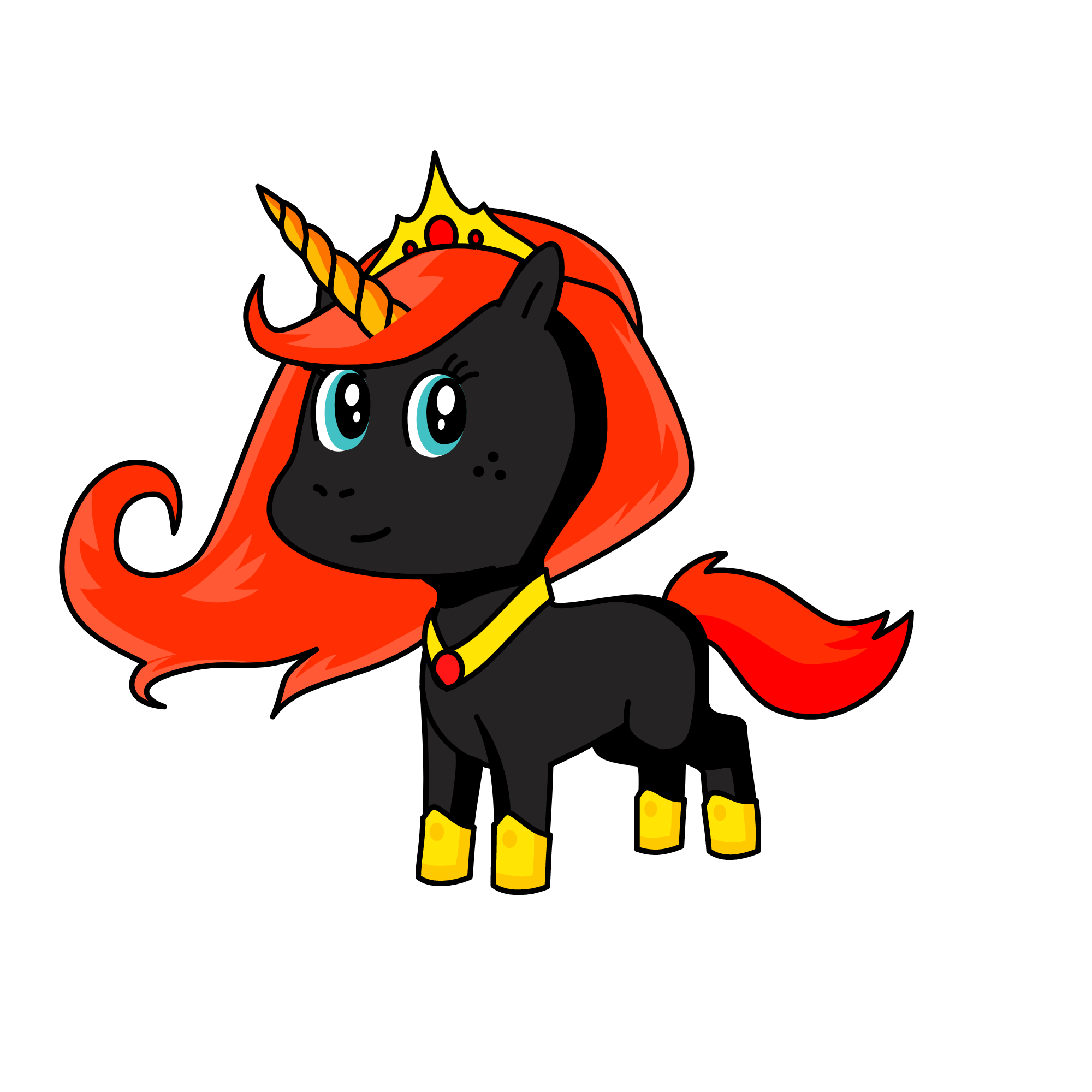 Blaze, the unicorn