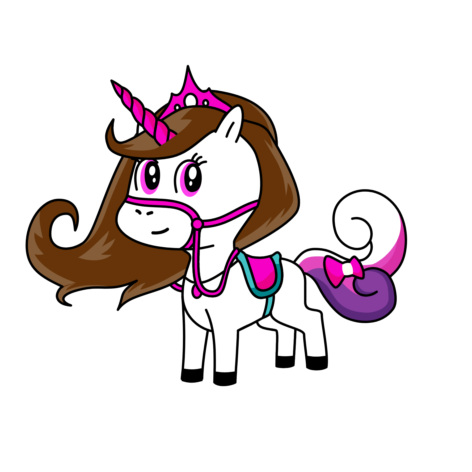 Elindelle, the unicorn