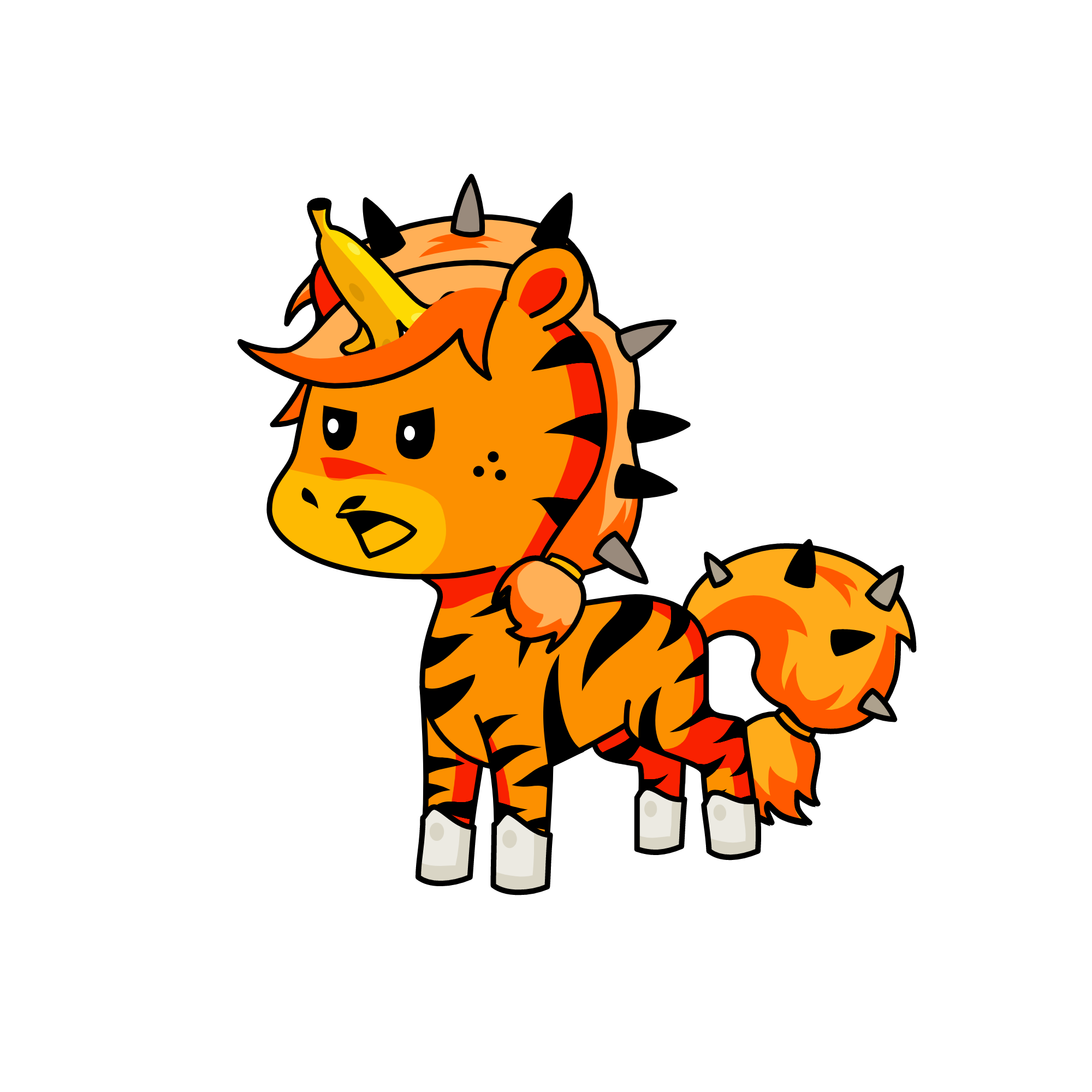 Meanie, the unicorn