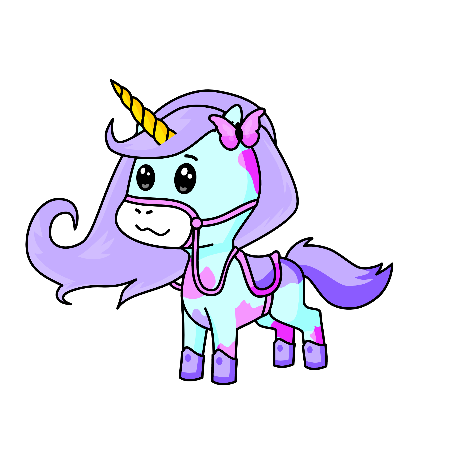 pasteley, the unicorn