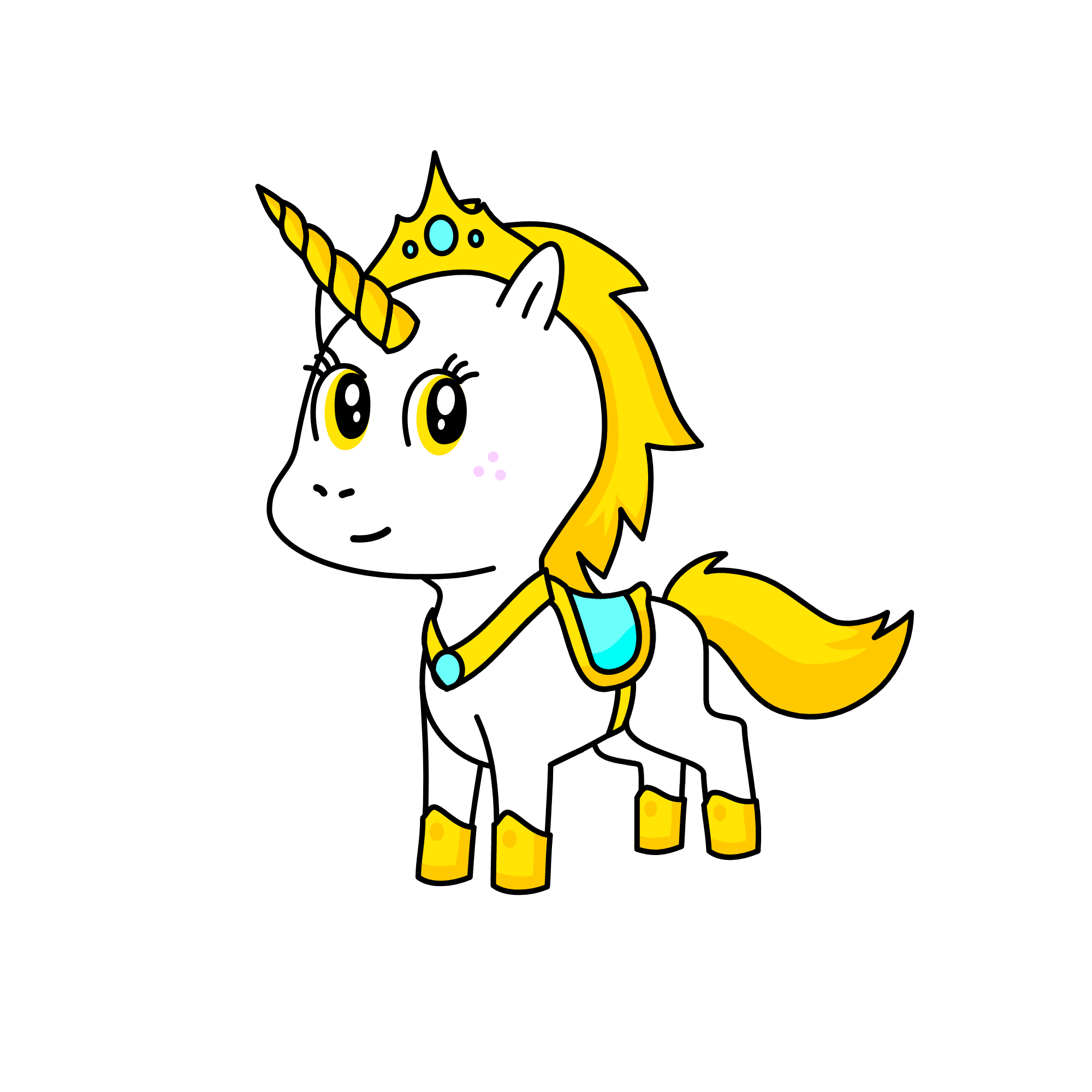 Shimmer, the unicorn