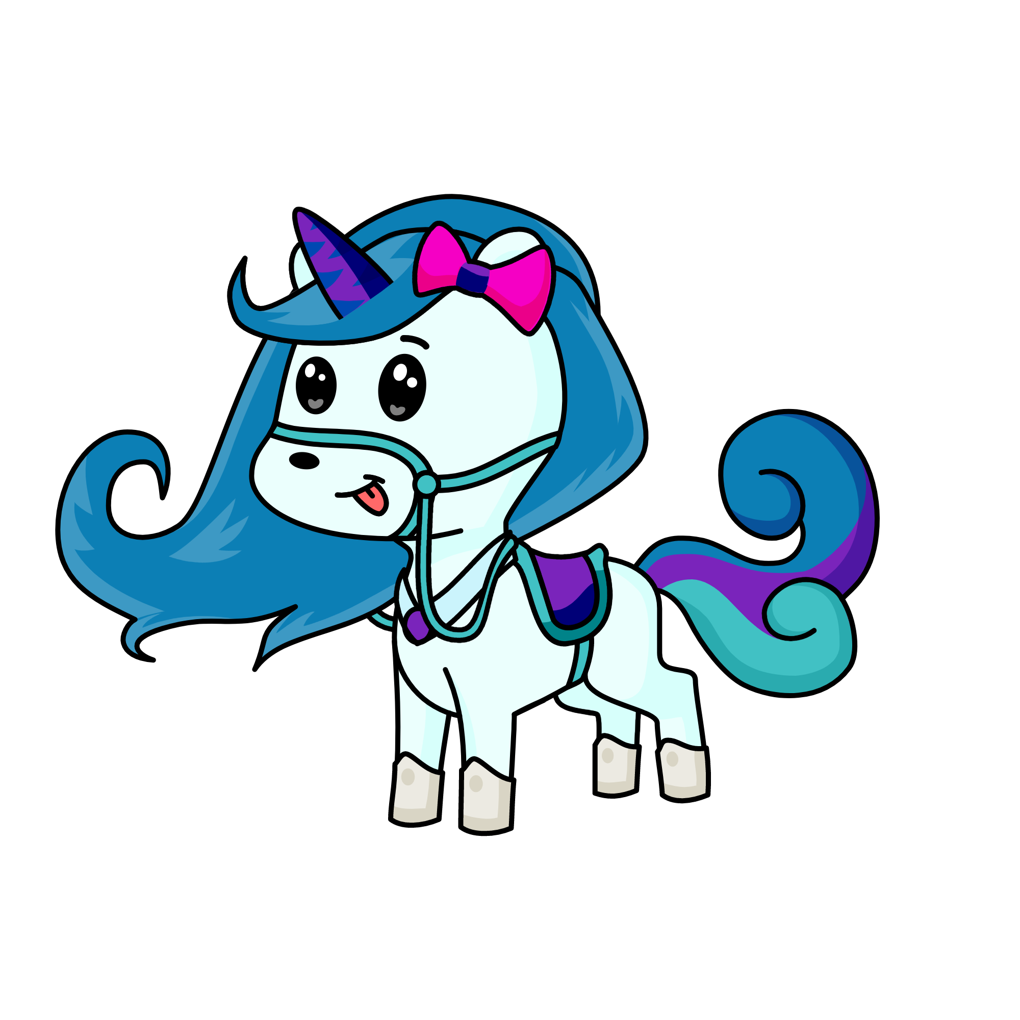 moon, the unicorn