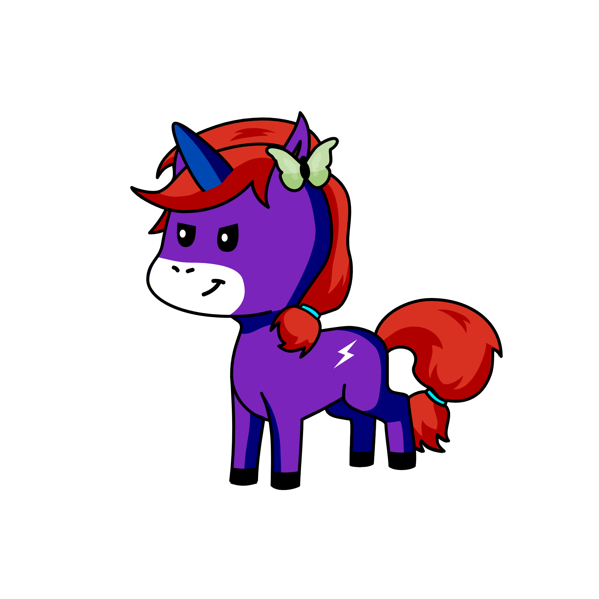 lightening, the unicorn