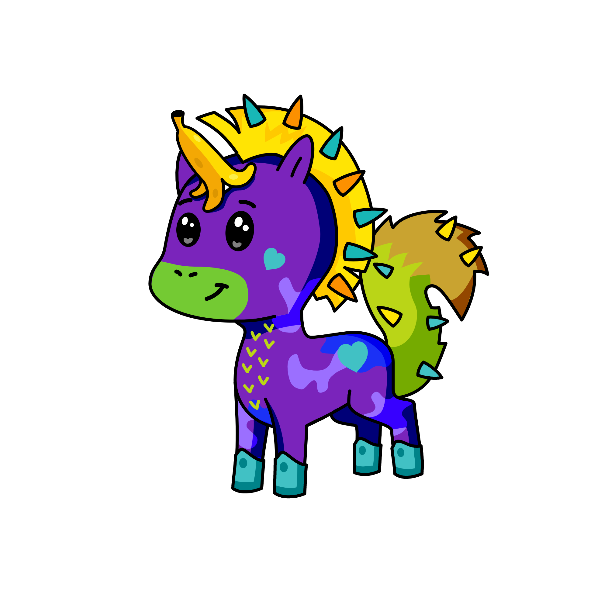 Sunny, the unicorn