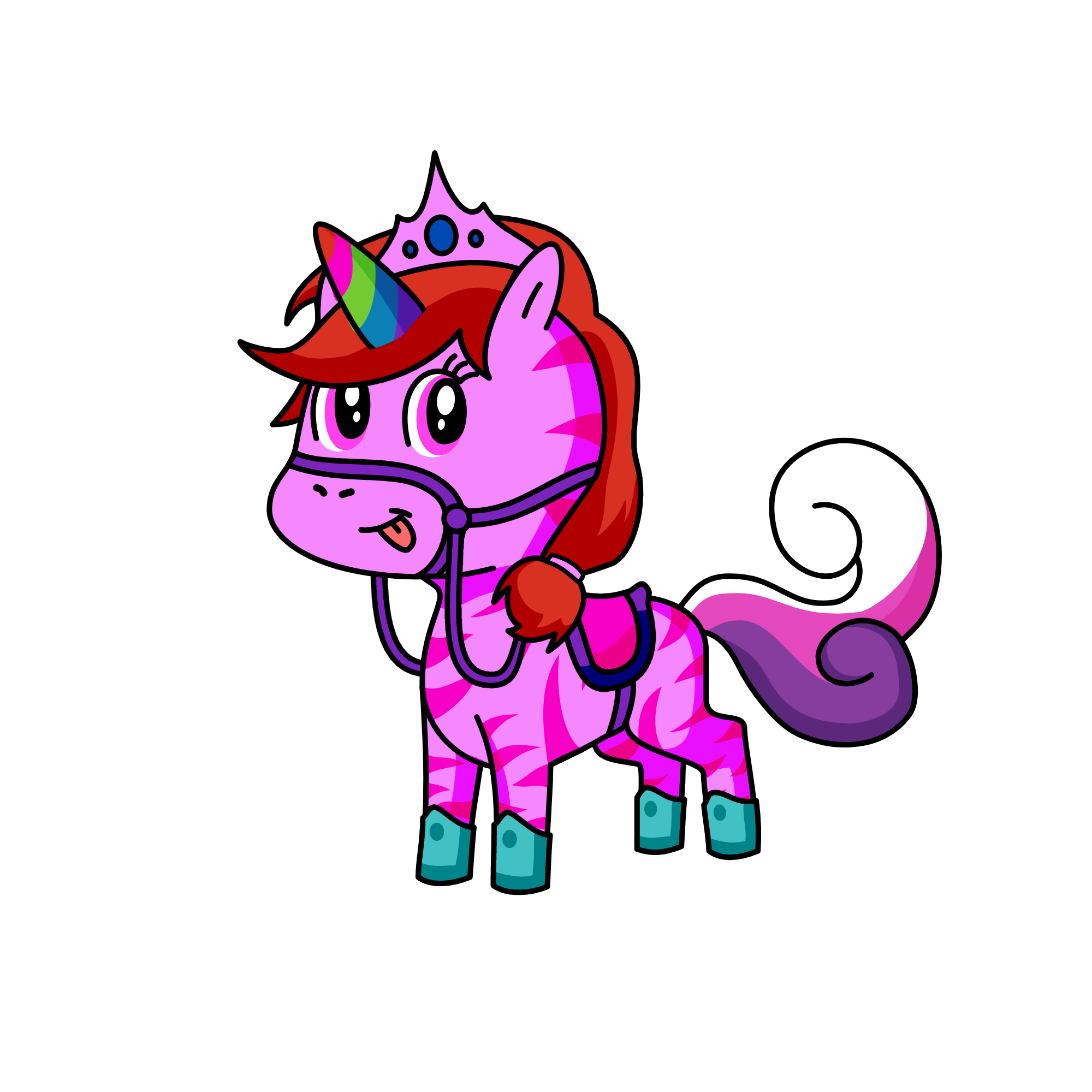 princess, the unicorn