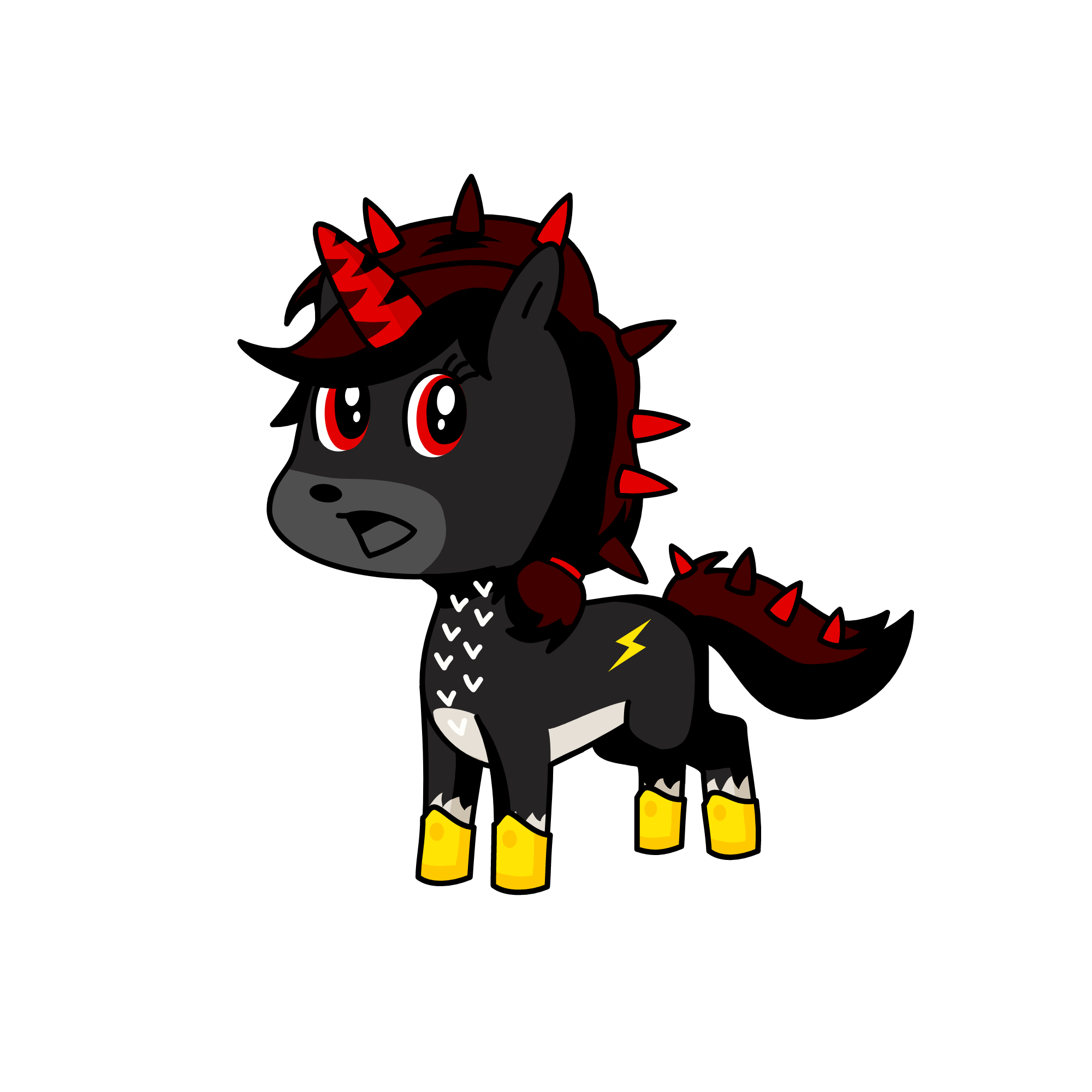 Princess Darknight, the unicorn