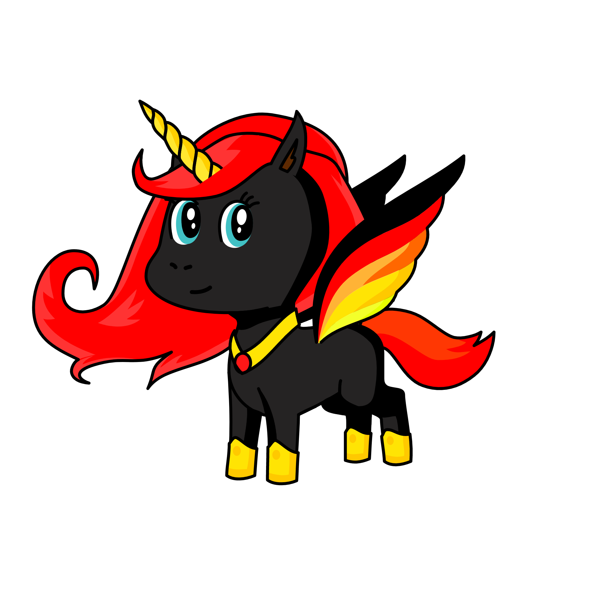 Blaze, the unicorn