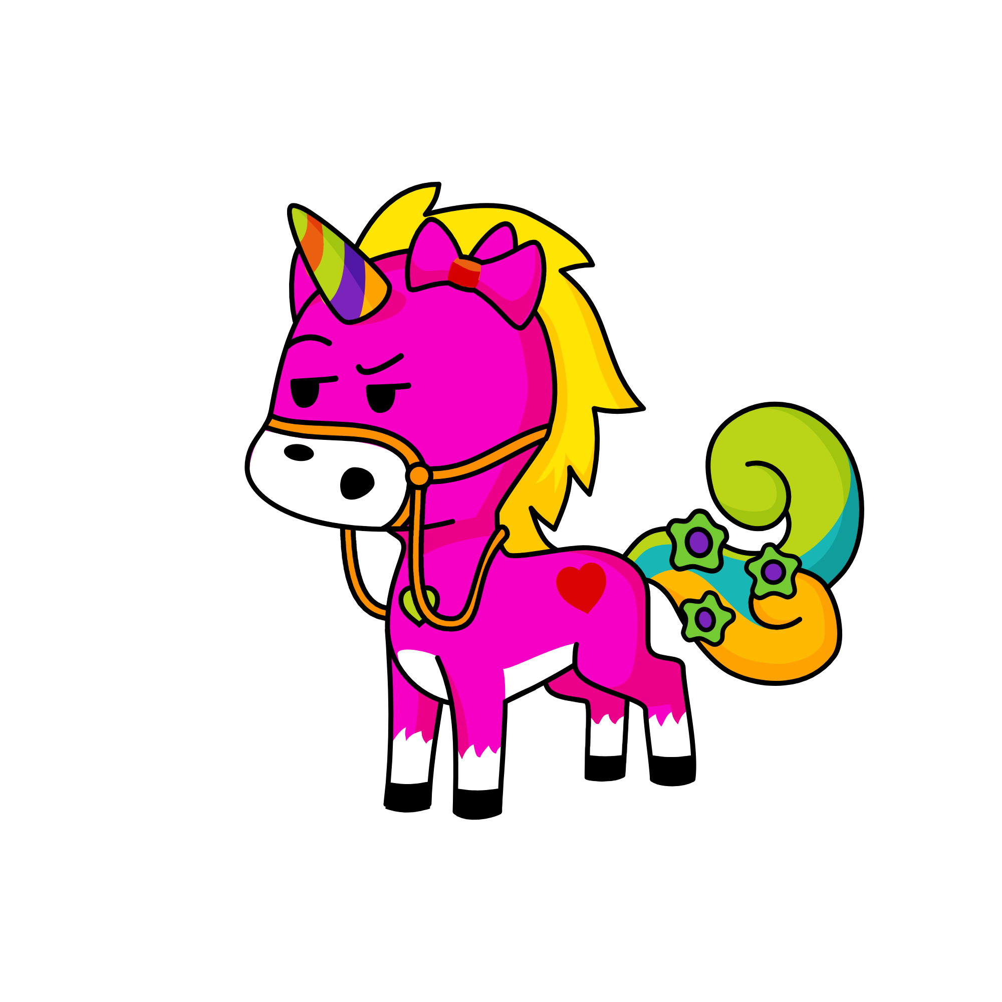 random, the unicorn