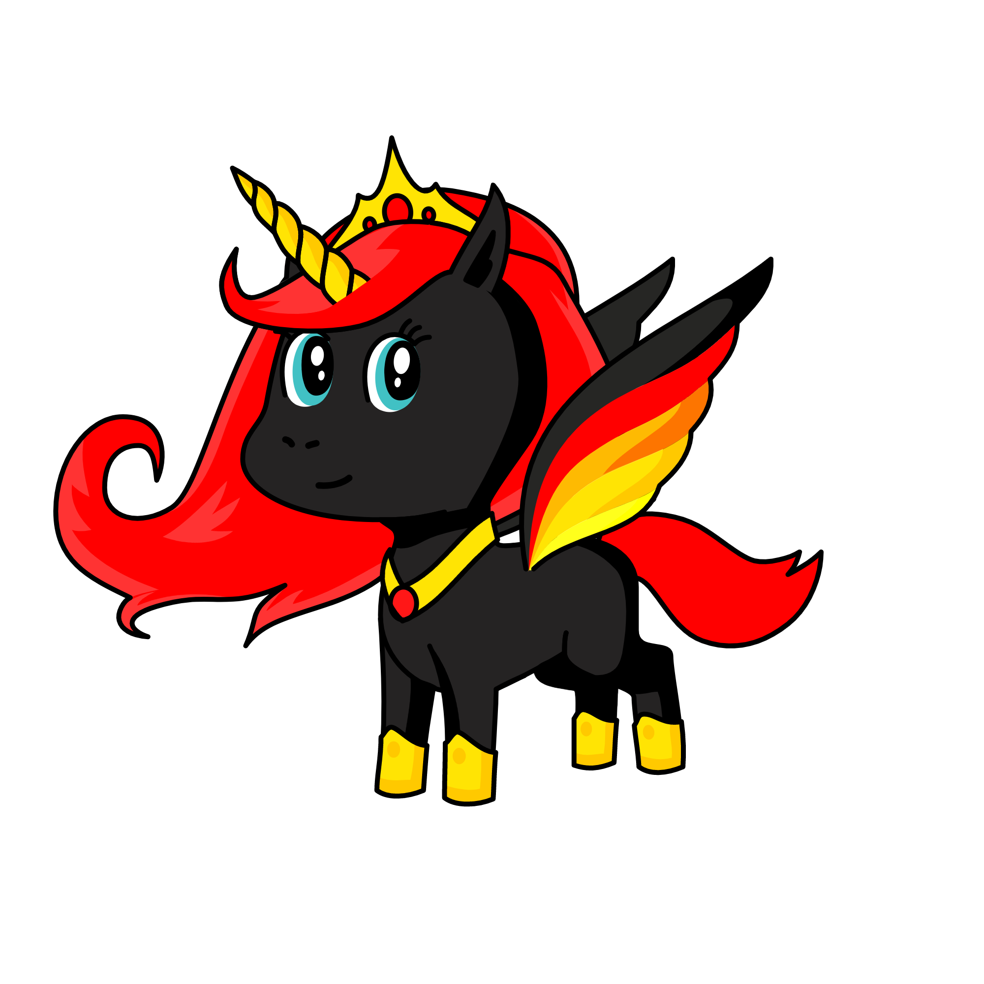 Blaze, the unicorn