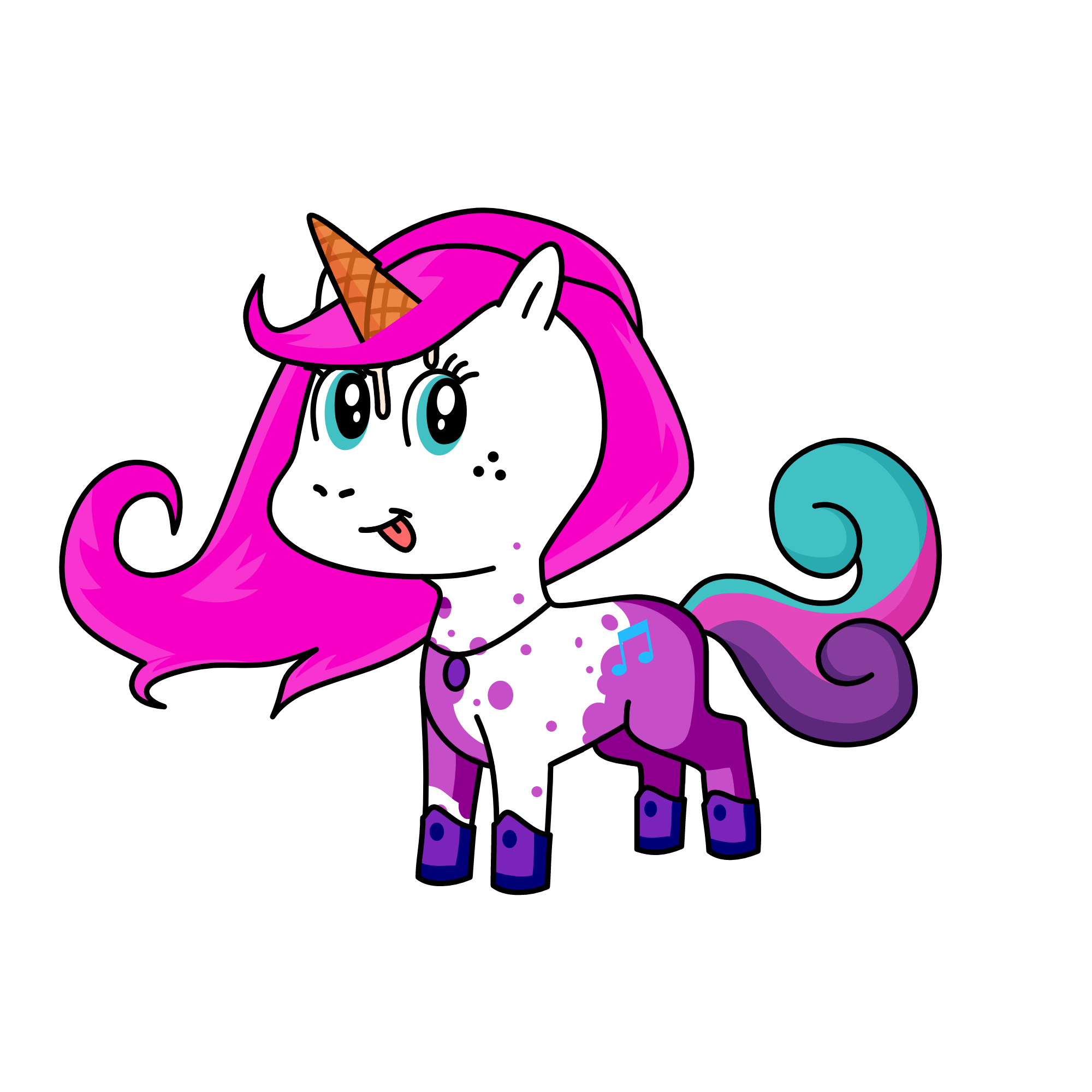 sweetie, the unicorn