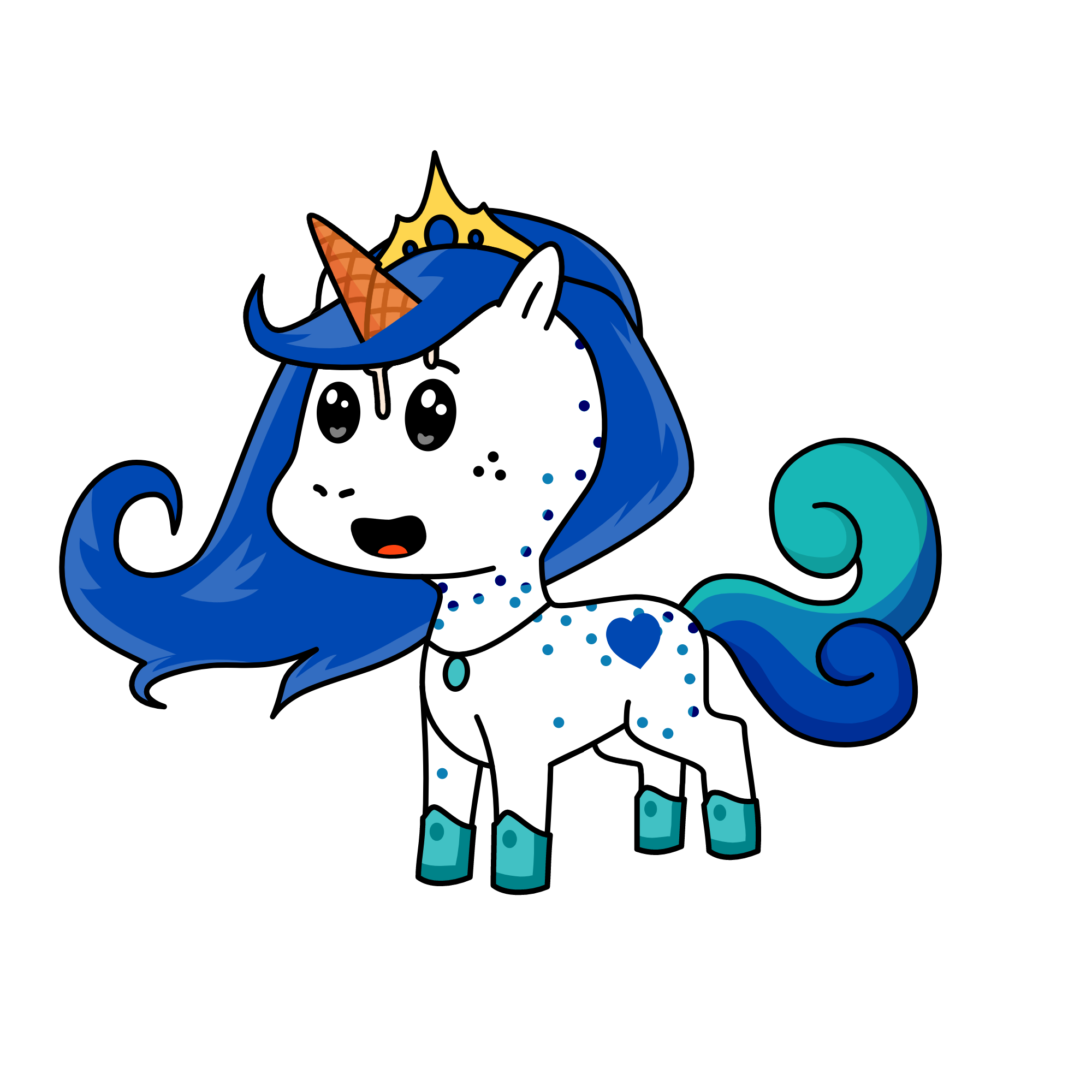 princess frosty, the unicorn