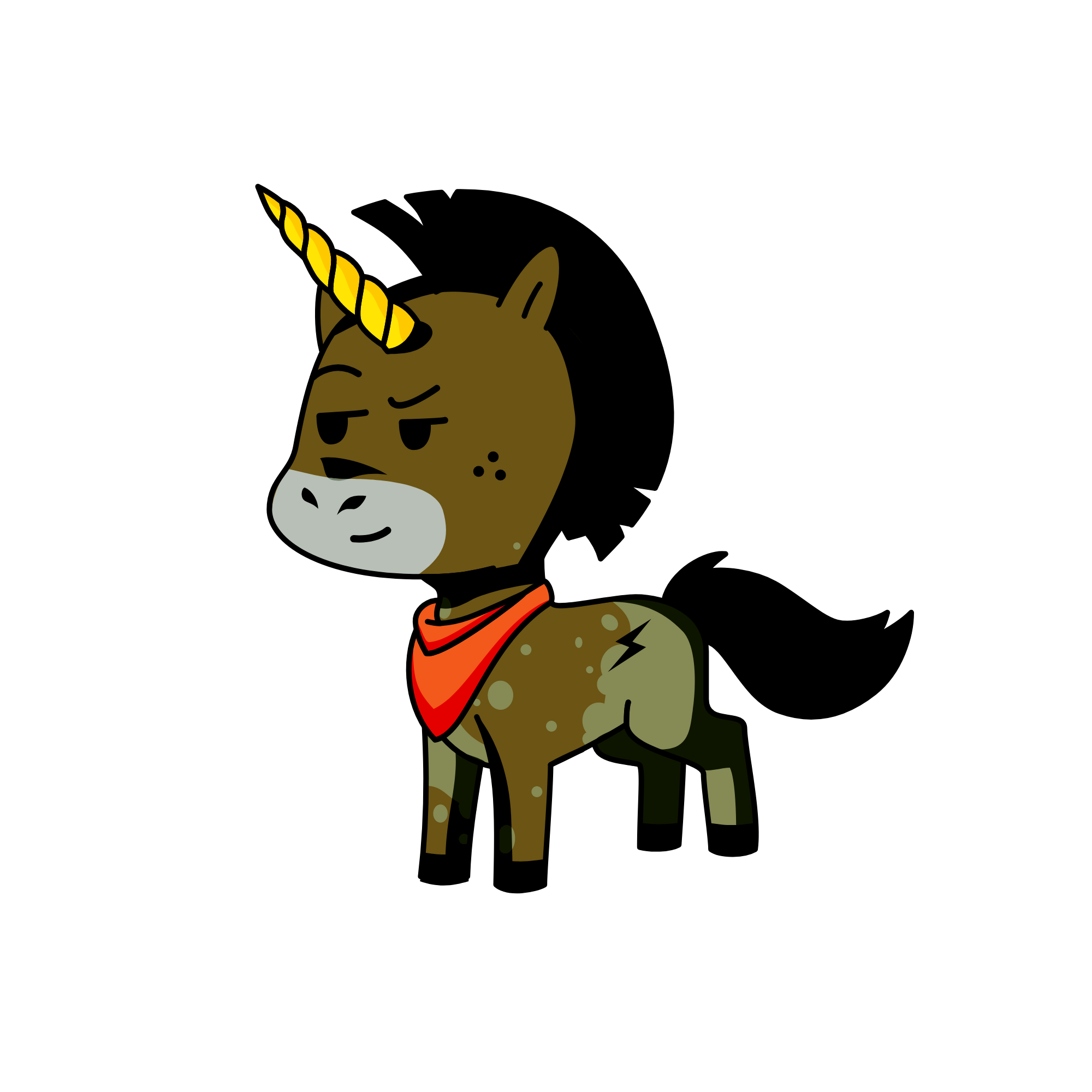 Whiskey, the unicorn
