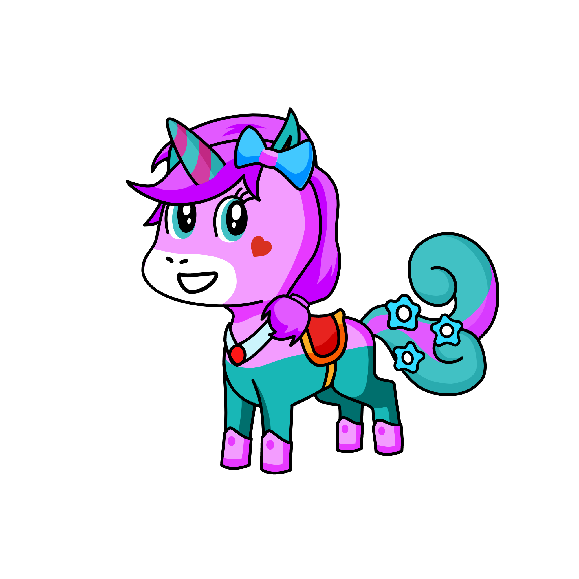 mia, the unicorn
