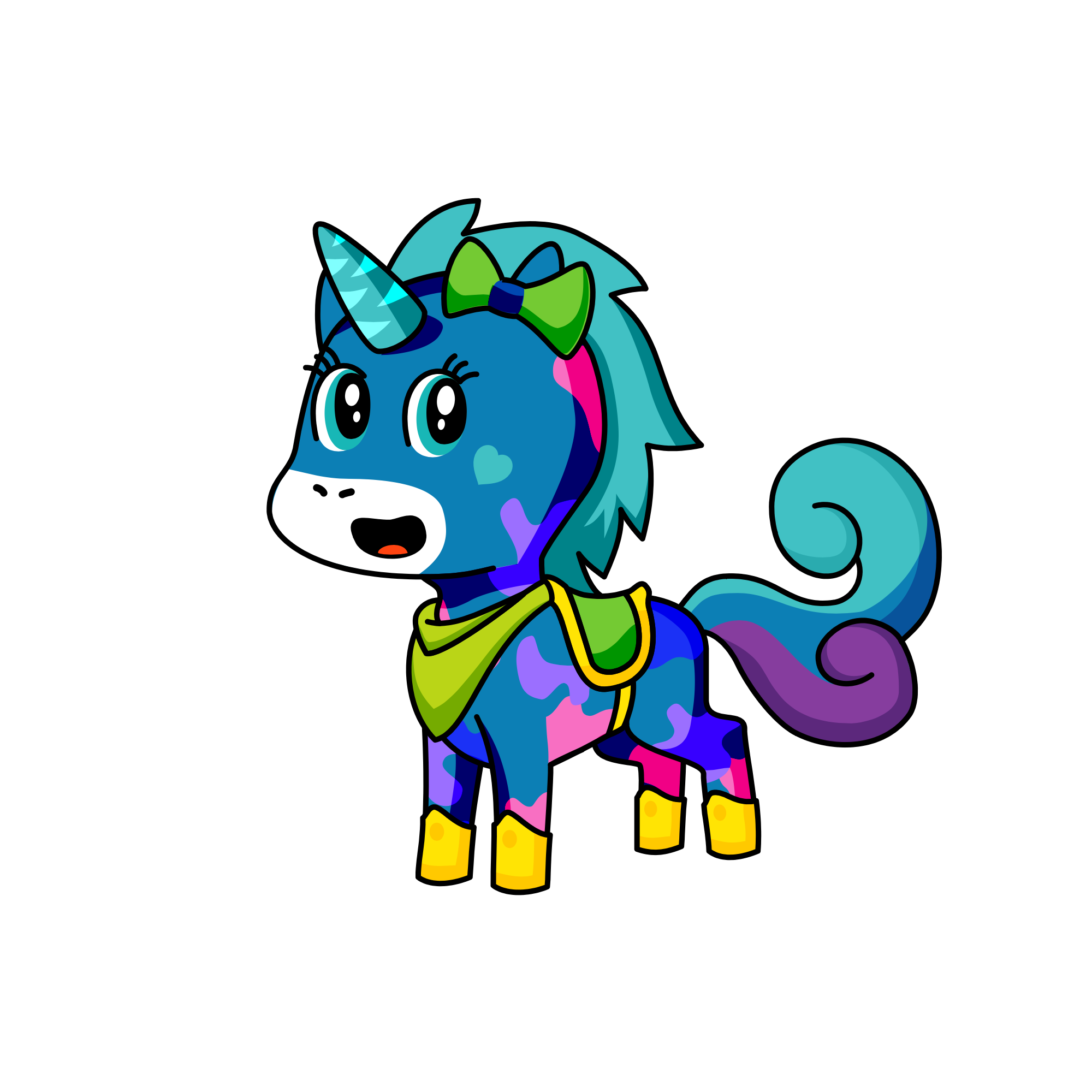 A unicorn name , the unicorn