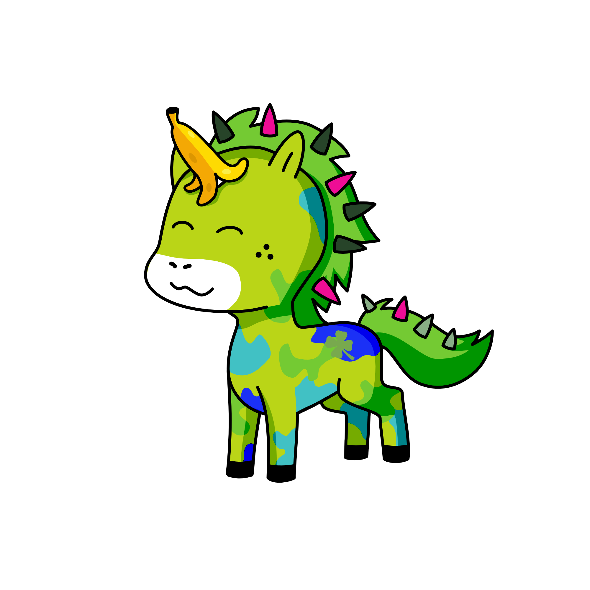 dumpy, the unicorn