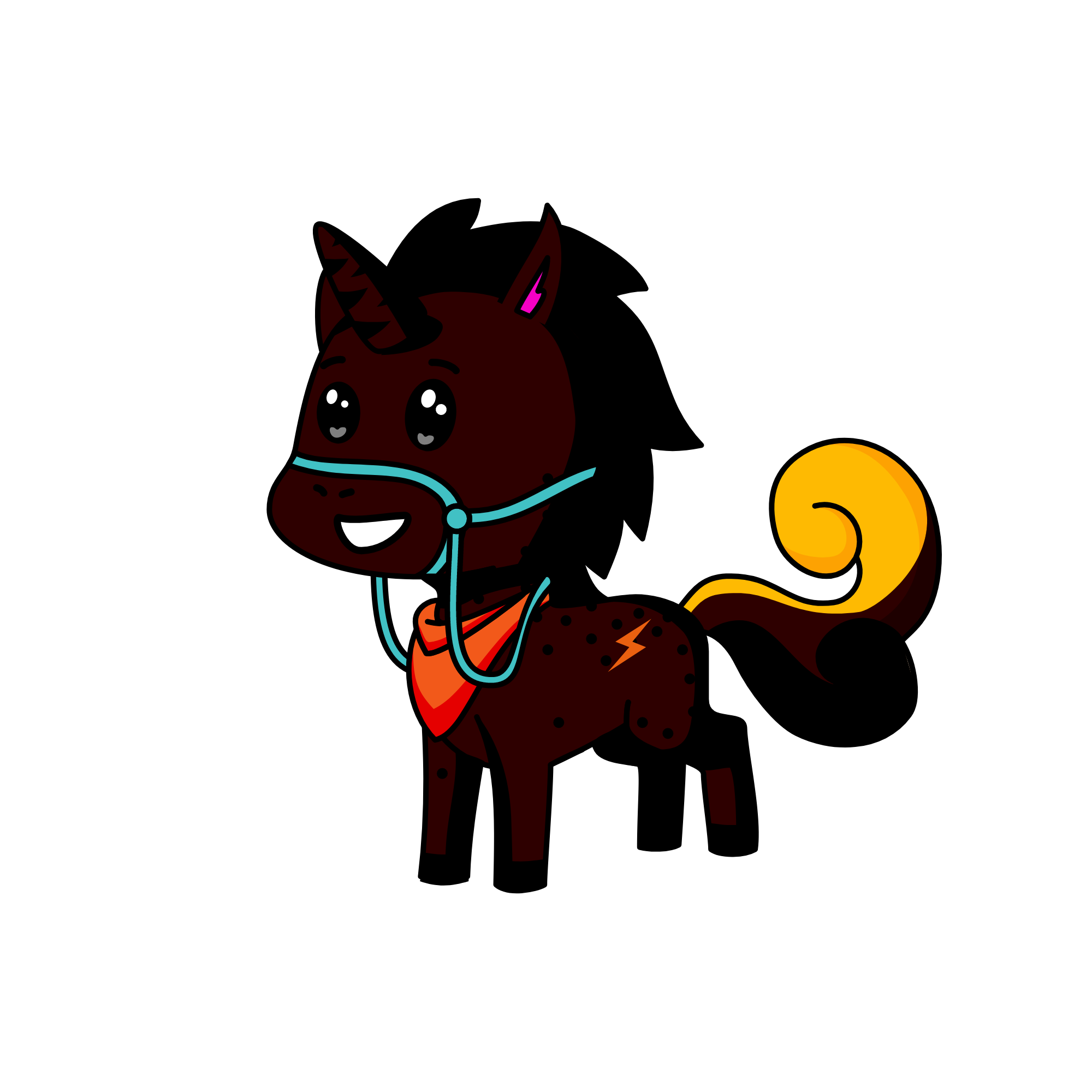 brownie, the unicorn